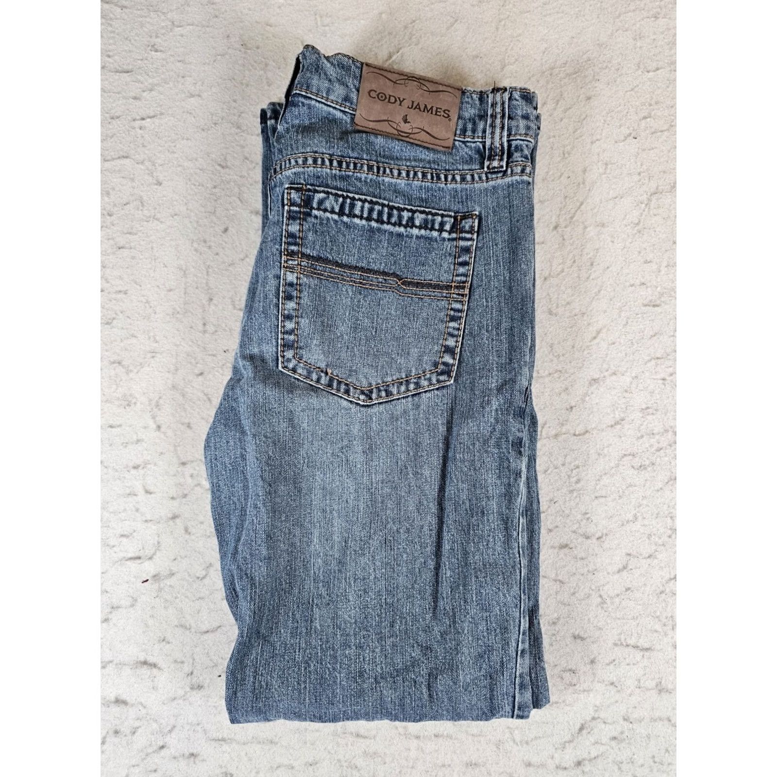 Cody James Cody James Jeans Blue Denim Straight Leg Cotton Stretch 30x30 Mens Sz 30 Regular 5-Pocket Size US 30 / EU 46 - 2 Thumbnail