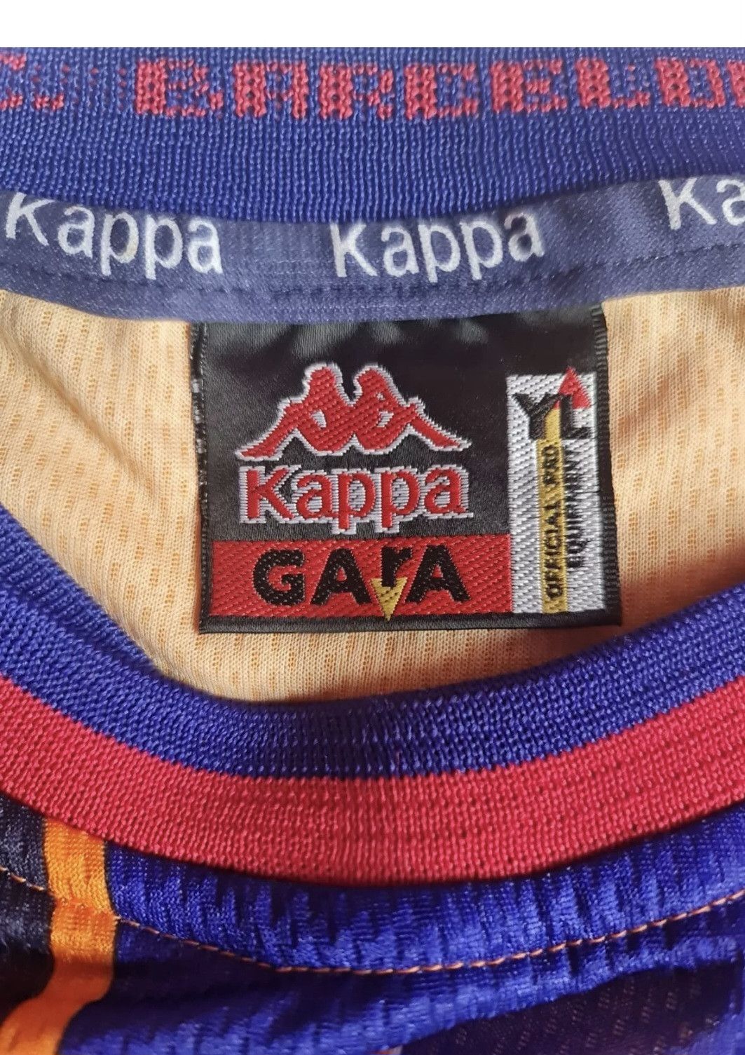 Kappa FC BARCELONA 96-97 Away Football Soccer Shirt Jersey Size US XXL / EU 58 / 5 - 9 Thumbnail