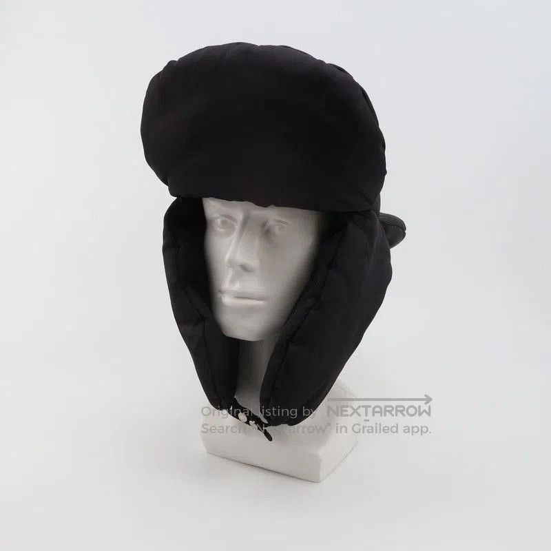 Prada Prada Plain Triangle Logo Ear Flap Hat. Size ONE SIZE - 2 Thumbnail