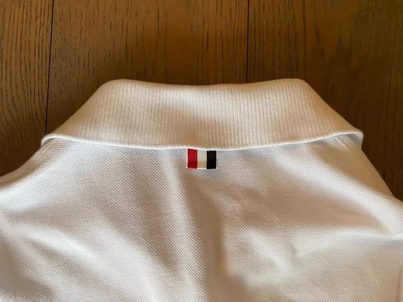 Thom Browne Thom Browne Short-sleeved Polo T-shirt Size US XS / EU 42 / 0 - 6 Thumbnail