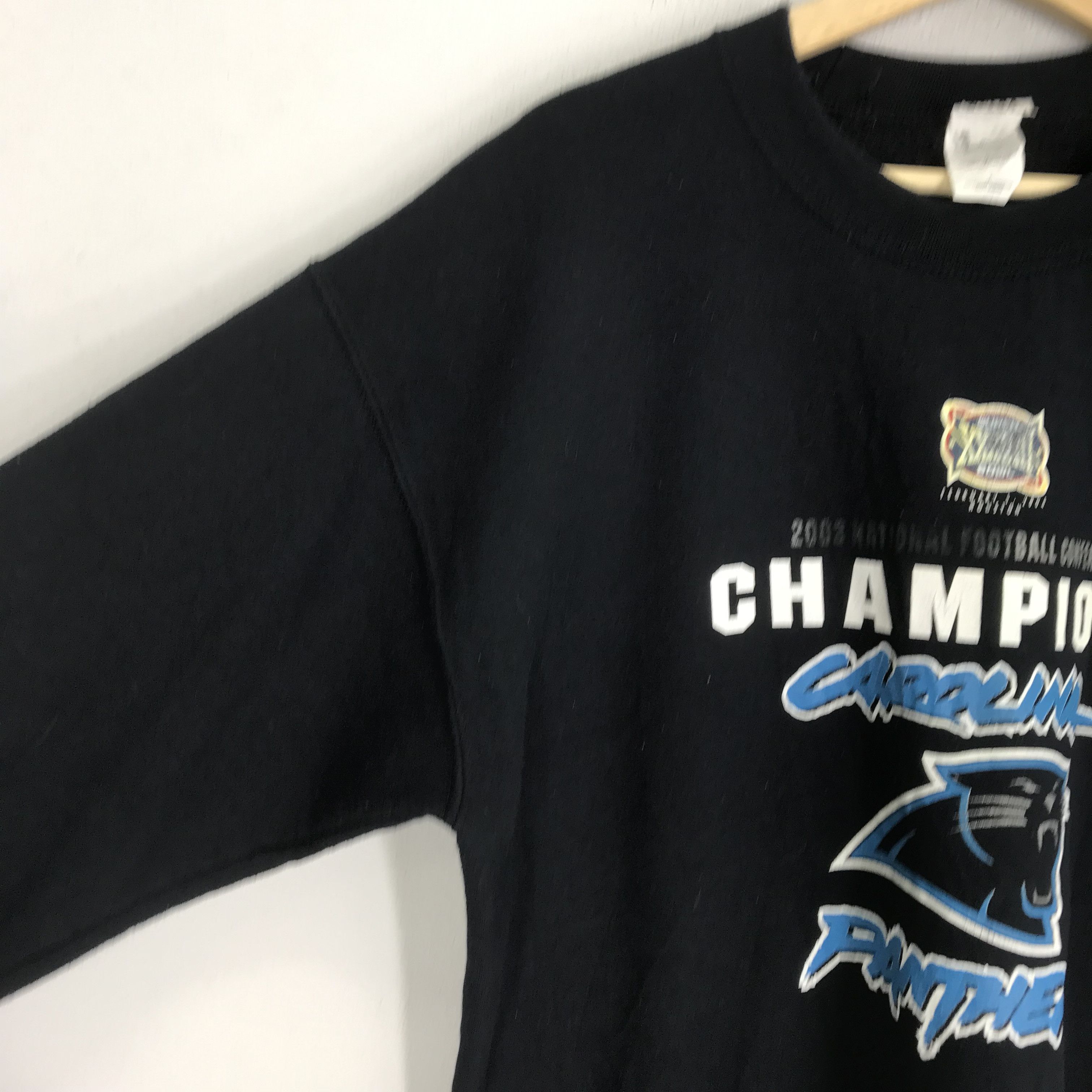 Carolina Herrera Vintage Carolina Panthers Sweatshirt - 210 Size US L / EU 52-54 / 3 - 4 Thumbnail