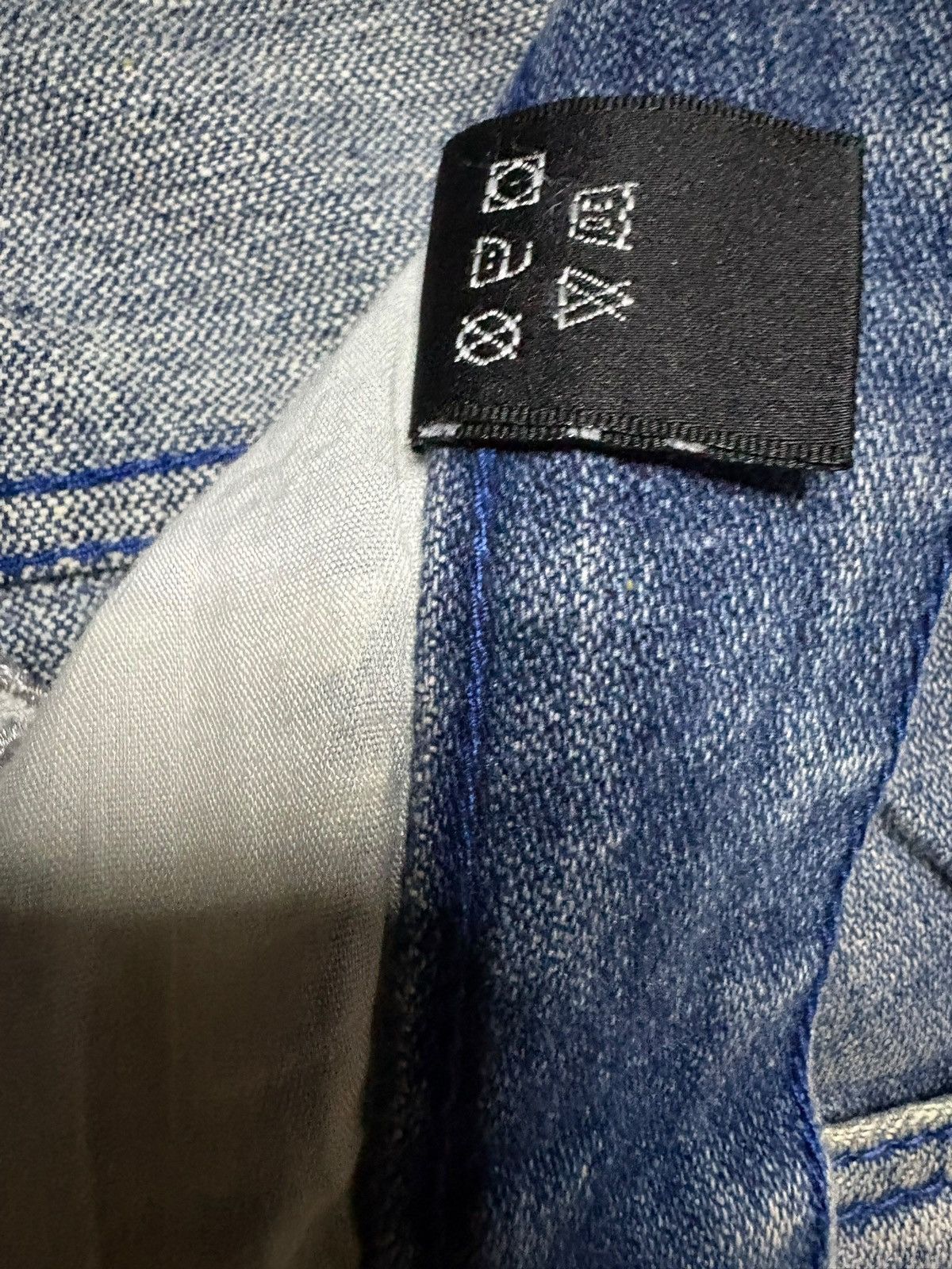 Japanese Brand Vintage Japanese Brand L.A GANGSTA Spell Out Baggy Jeans Size US 32 / EU 48 - 12 Thumbnail