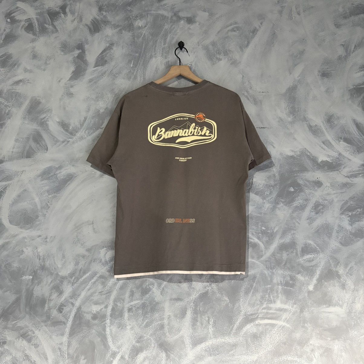 Other ELFRIC EDEN T Shirt Men Medium Brown Short Sleeve Bannabish Size US M / EU 48-50 / 2 - 5 Thumbnail