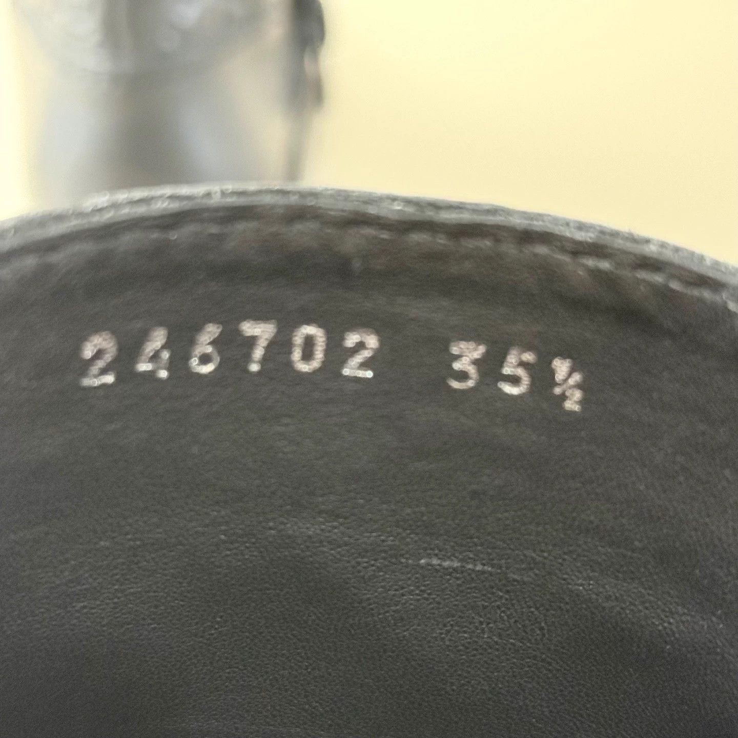 Gucci Gucci Black Double C Zip Short Boots 35.5 Size US 4.5 / IT 34.5 - 4 Thumbnail