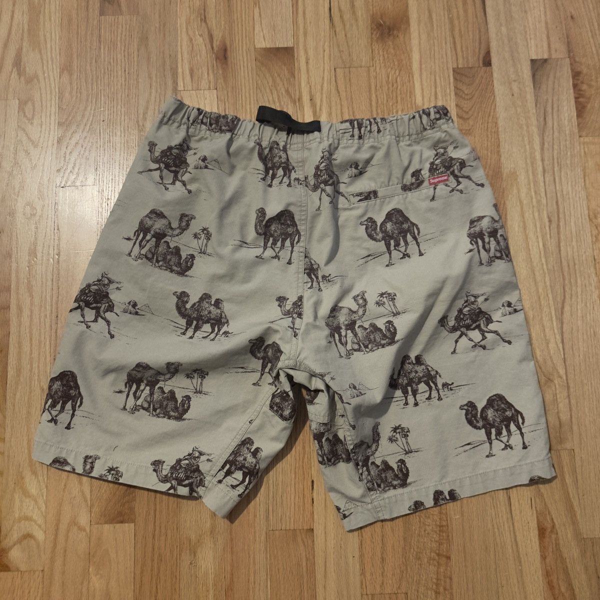 Supreme Supreme Camel Belted Ripstop Shorts SS12 Size 36 Pre Owned Size US 36 / EU 52 - 5 Thumbnail