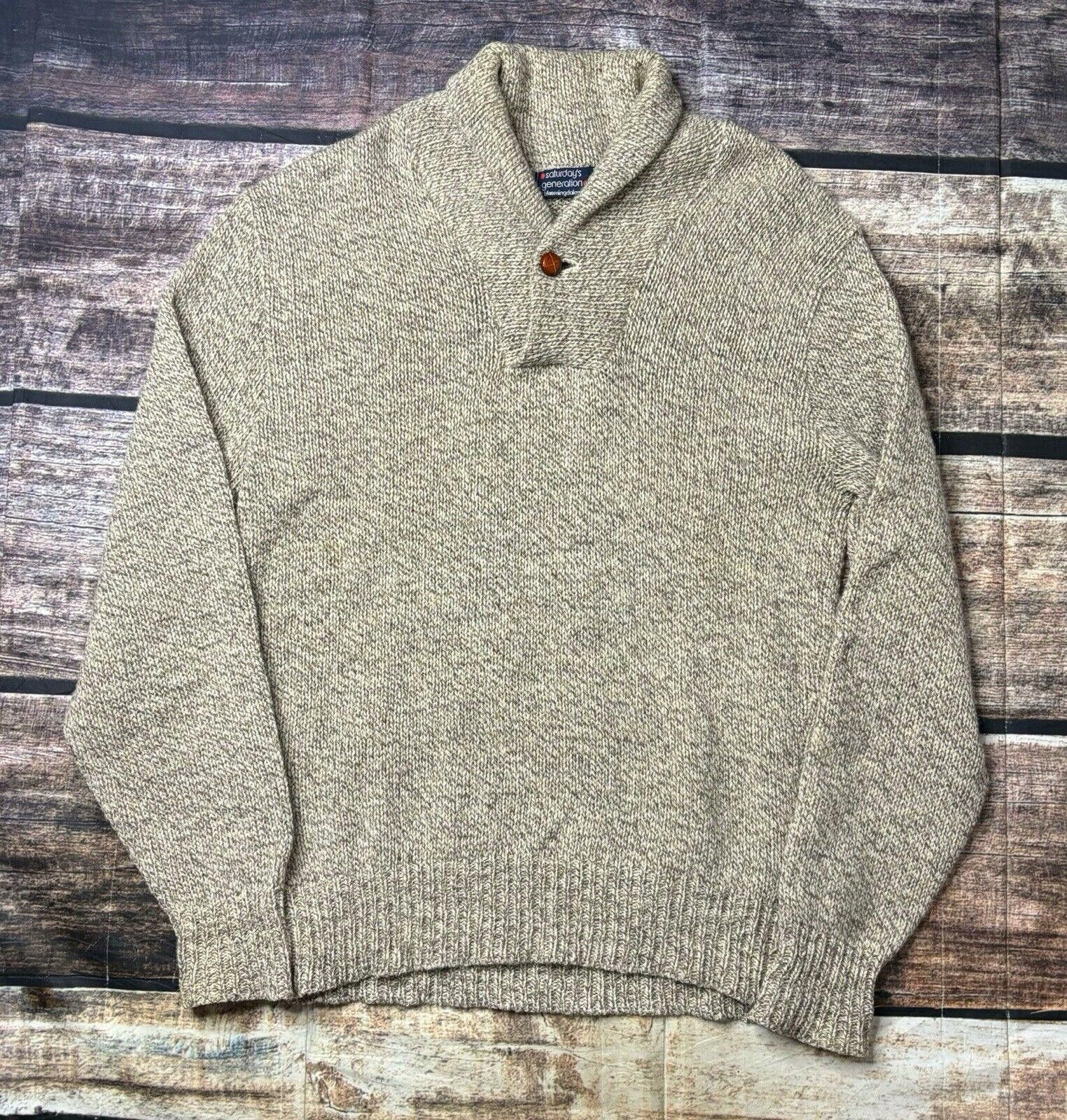 Bloomingdale's VTG Bloomingdale's Sweater Men's M Lambswool USA Made Size US M / EU 48-50 / 2 - 1 Thumbnail