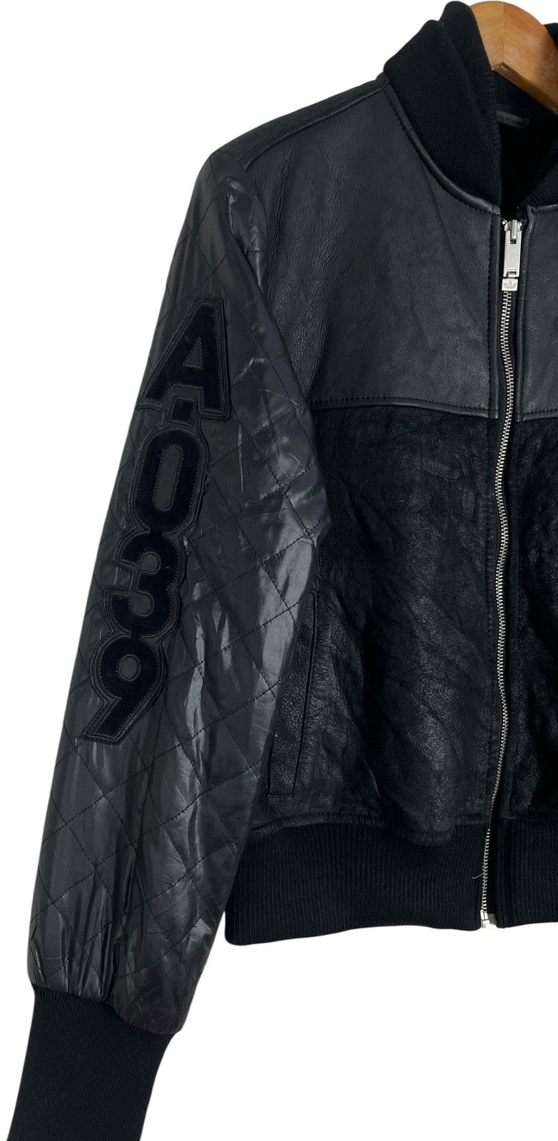 Adidas Very Rare Adidas SAMPLE Sheepskin Leather Jacket Size US S / EU 44-46 / 1 - 4 Thumbnail