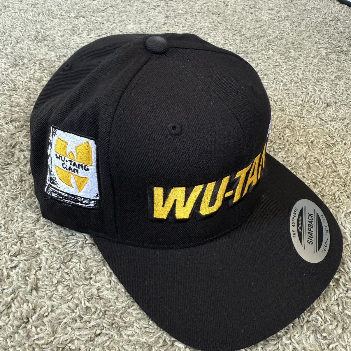 Wu-Tang Clan 🔴Wu-Tang Hat Authentic Snapback WuTang Black Yellow Gza Rza Size ONE SIZE - 3 Thumbnail