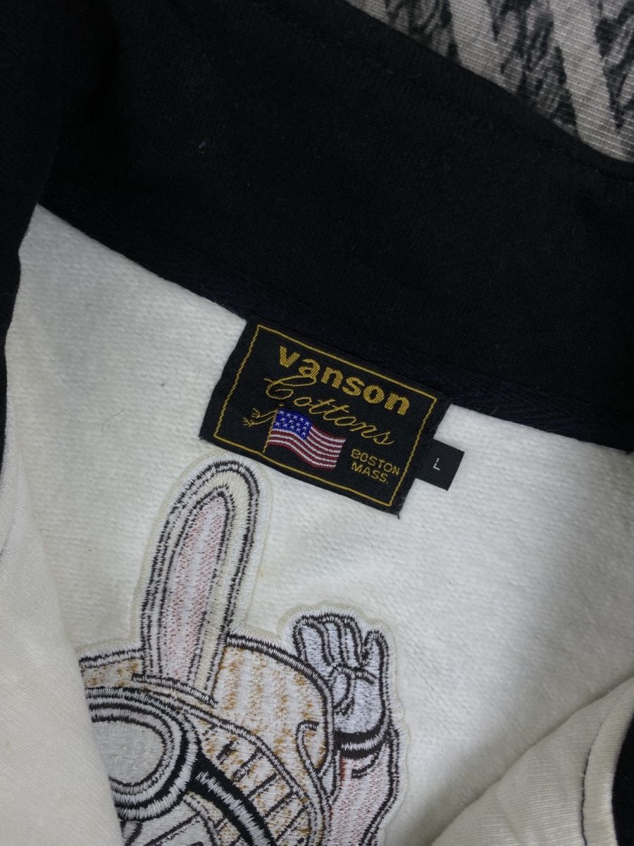 Vanson Leathers 🔥STEALS Vanson X T.F.O Embroidery Logo Stripes Zipper Jacket Size US M / EU 48-50 / 2 - 10 Thumbnail