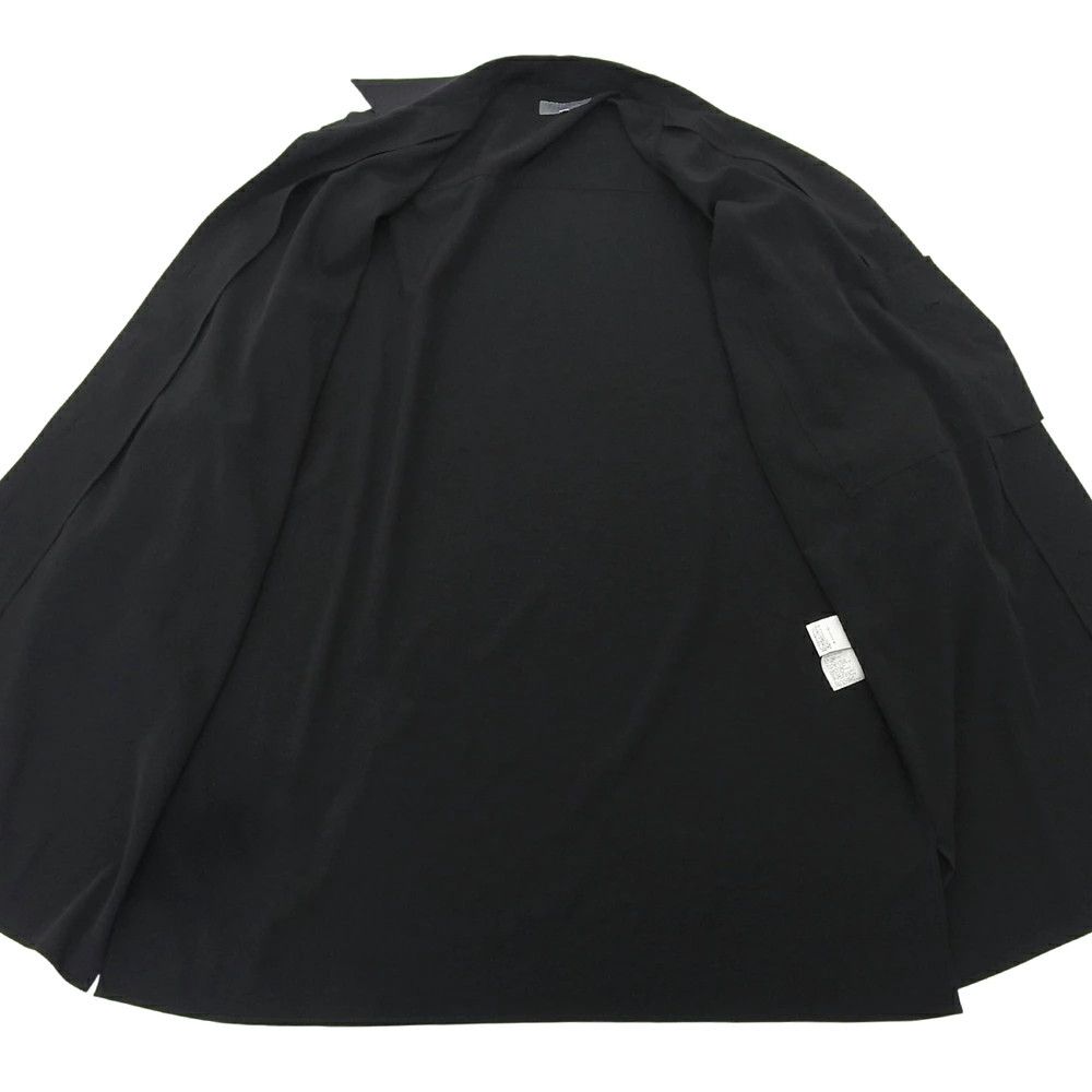 Yohji Yamamoto Yohji Yamamoto POUR HOMME Open Collar Tuxedo Long Shirt Size US M / EU 48-50 / 2 - 3 Thumbnail