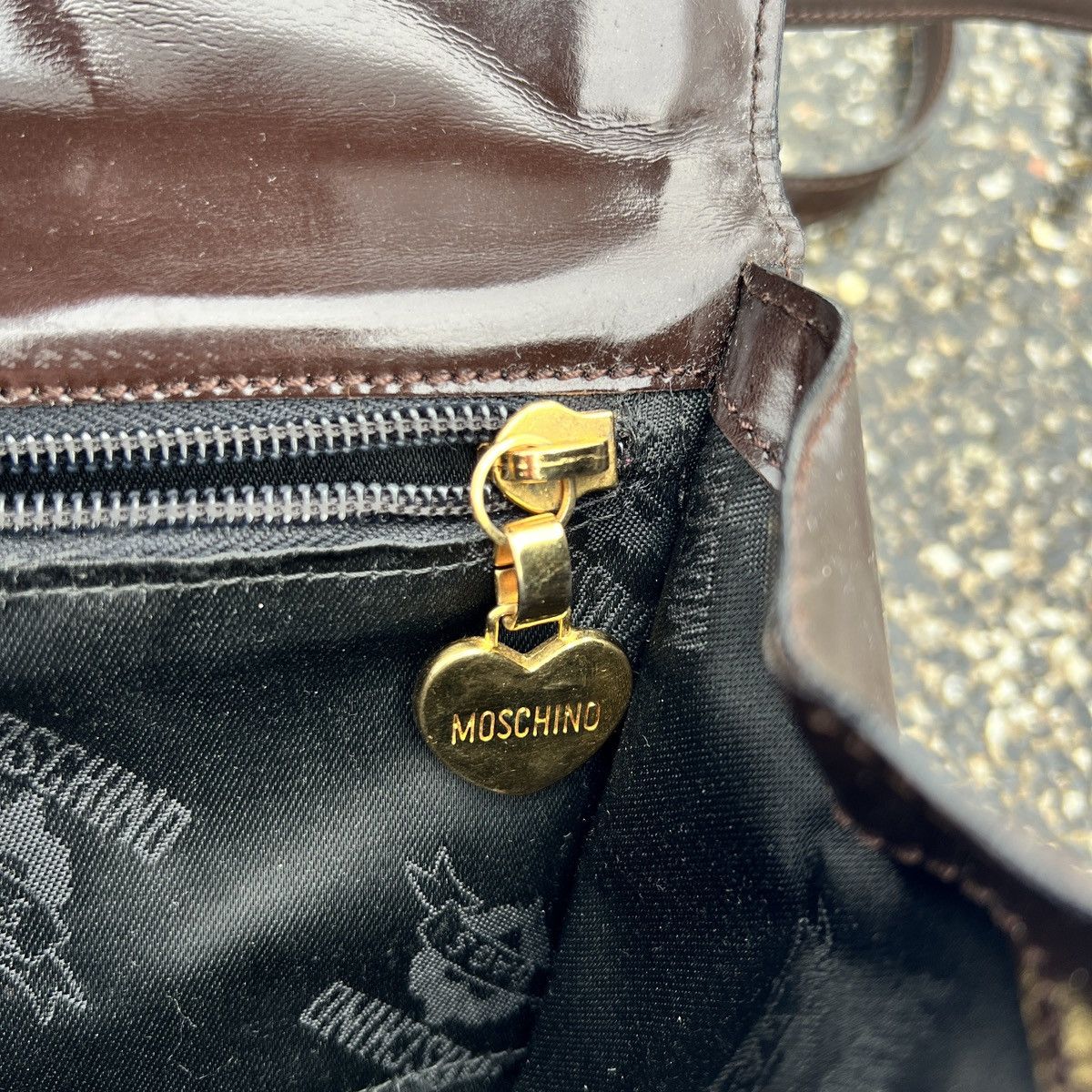Love Moschino × Moschino Moschino Leather Shoulder Bag Size ONE SIZE - 13 Thumbnail