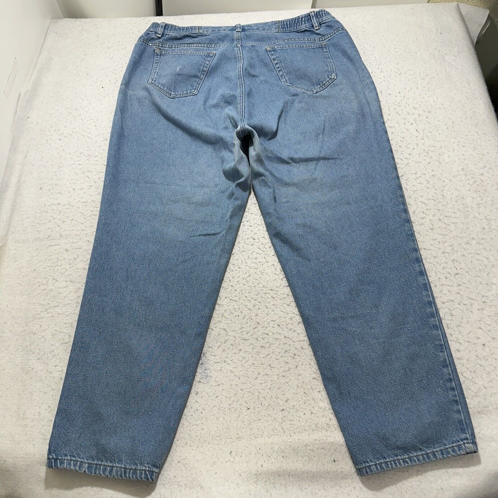 Liz Claiborne Liz Claiborne 18W Classic Fit Straight Leg Jeans Distressed Size 38" / US 16 / IT 52 - 8 Thumbnail