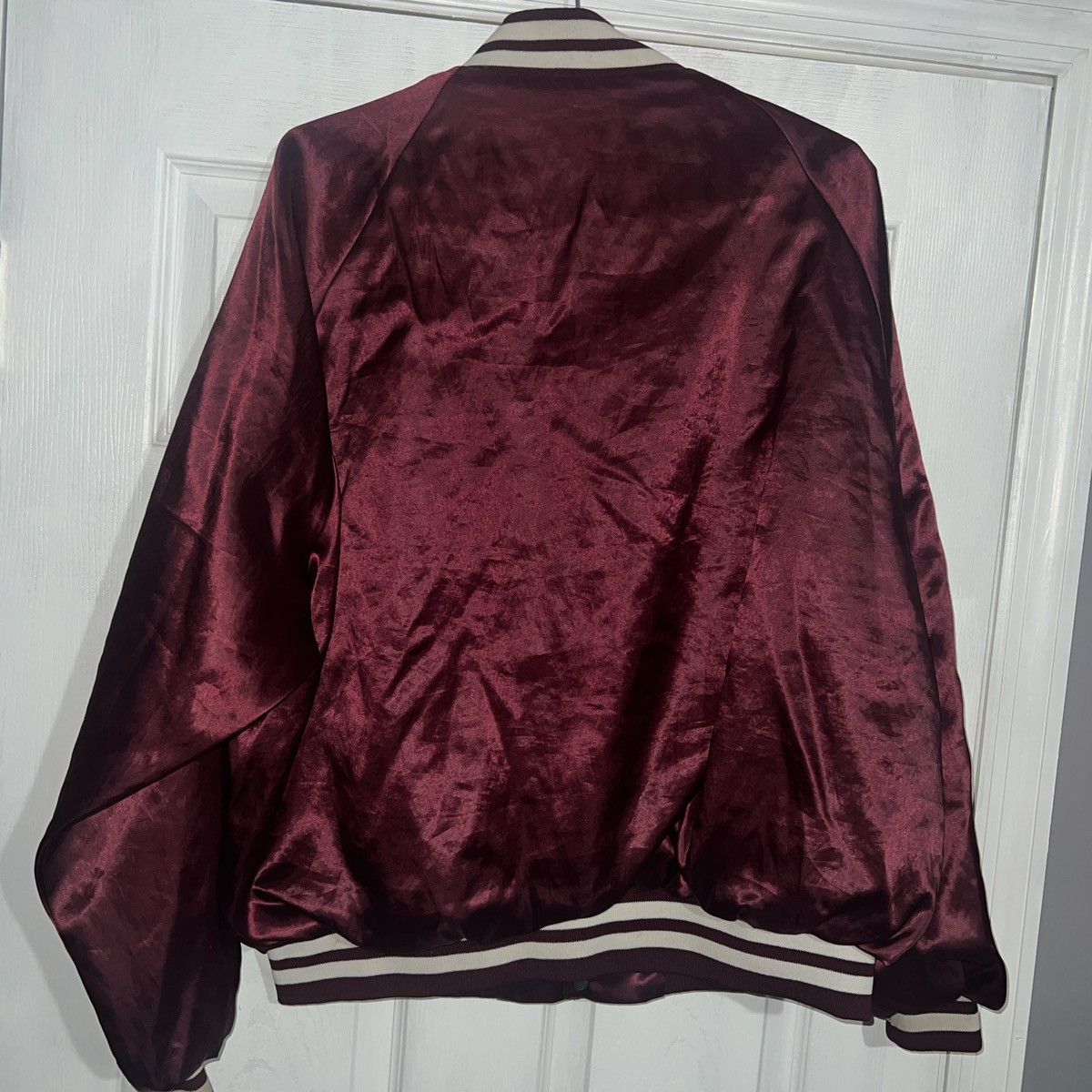 Dunbrooke Vintage 90s 1993 Miller Lite Softball Marathon Bomber Jacket Size US XL / EU 56 / 4 - 4 Thumbnail