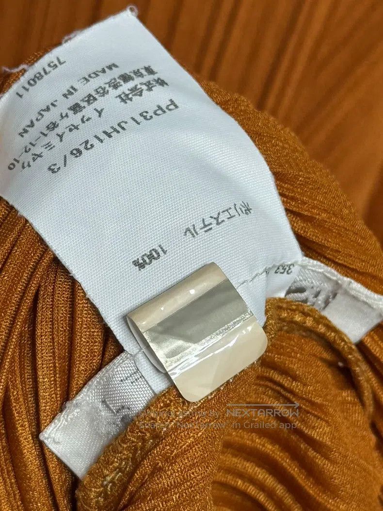 Issey Miyake Issey Miyake Pumpkin Orange Long-sleeve Dress Size L / US 10 / IT 46 - 4 Thumbnail
