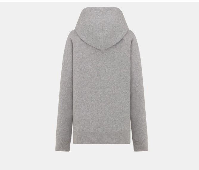 o1w1db10225 413S03A Embroidered Hoodie in Grey