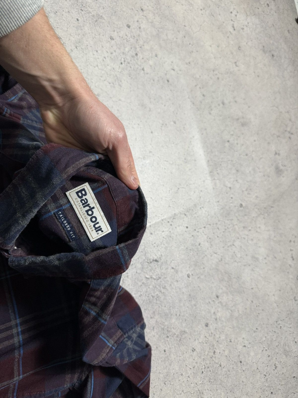 Barbour Barbour Checked Button Up Shirt Casual Size M Flannel Size US M / EU 48-50 / 2 - 8 Thumbnail