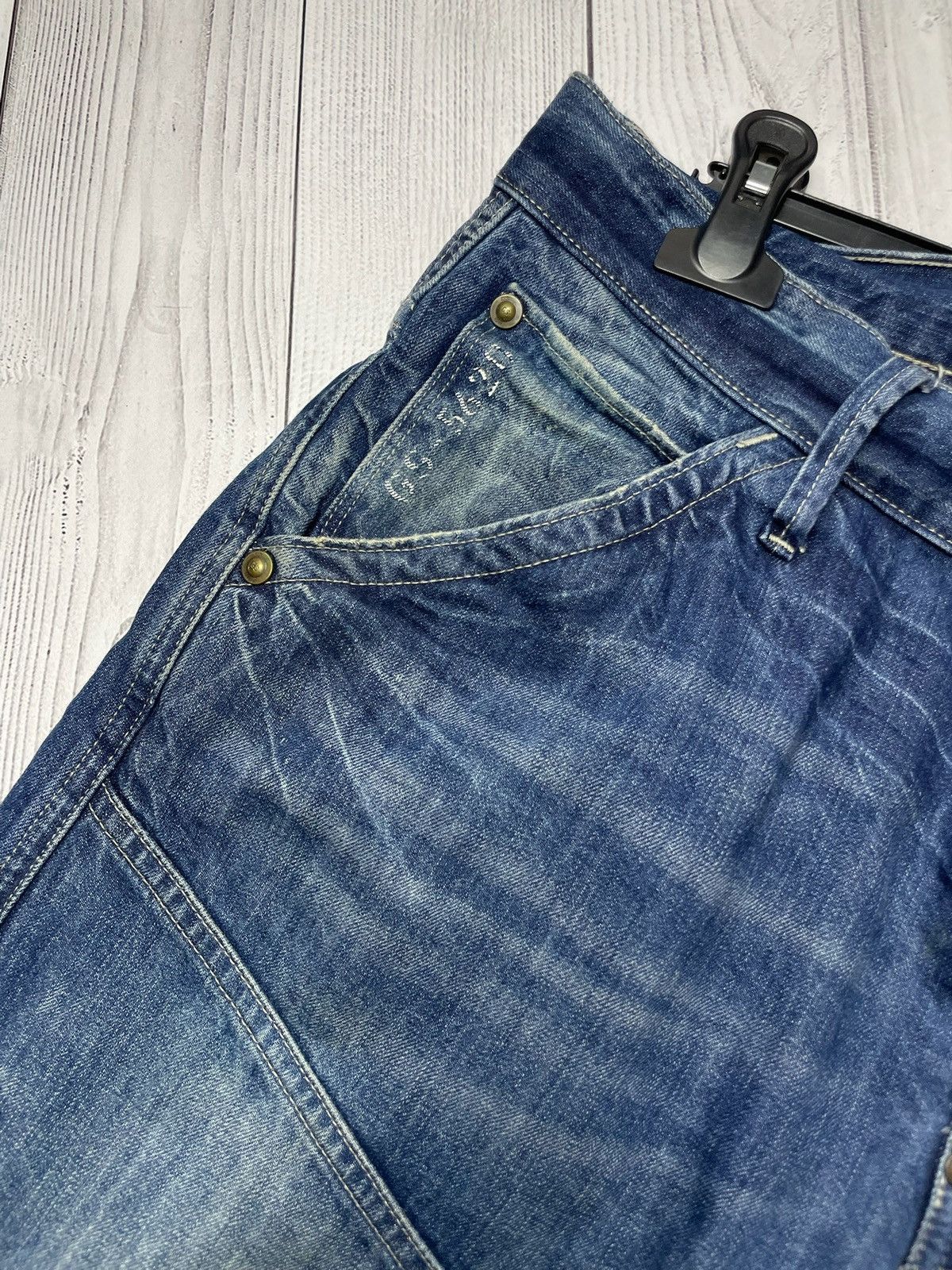 G-Star × Vintage Vintage Raw G-Star jeans pants size W34 logo pockets Size US 34 / EU 50 - 5 Thumbnail