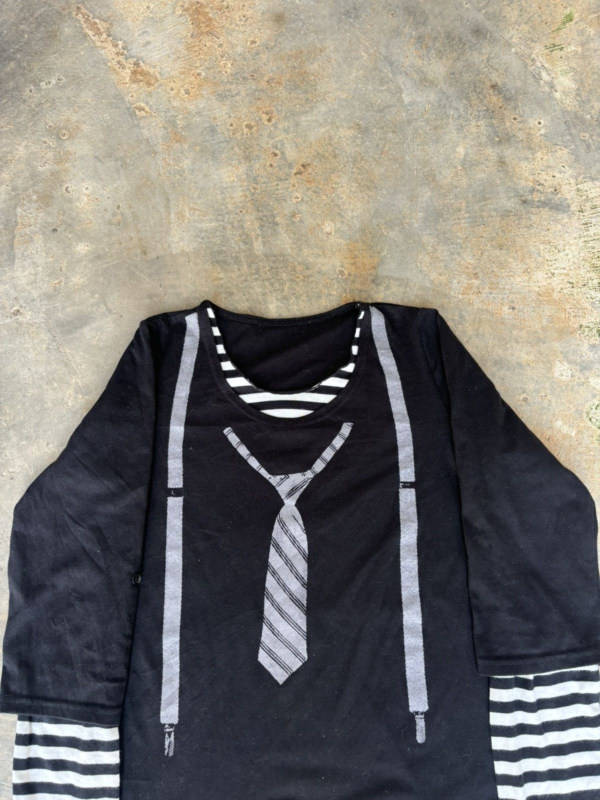 Hysteric Glamour × If Six Was Nine × Japanese Brand Y2k Double Layer Ifsixwasnine Punk Style Longsleeve Size US M / EU 48-50 / 2 - 2 Thumbnail