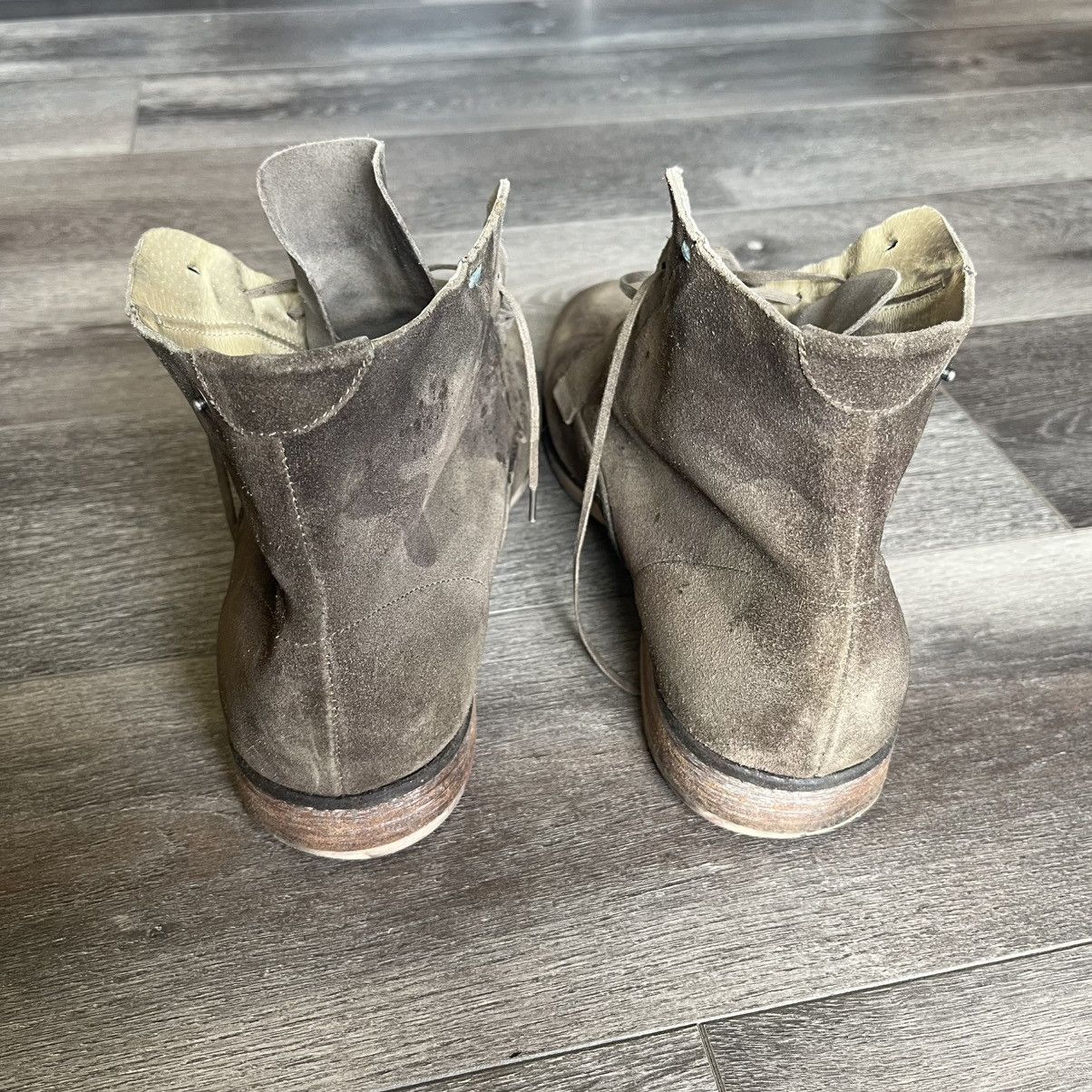 Diesel Boots Mens Size 10 Green Suede Camouflage Chukka Lace Up Ankle Made Italy Camouflage Ankle Green Boots for Men for Sale | Shop New  main image 3