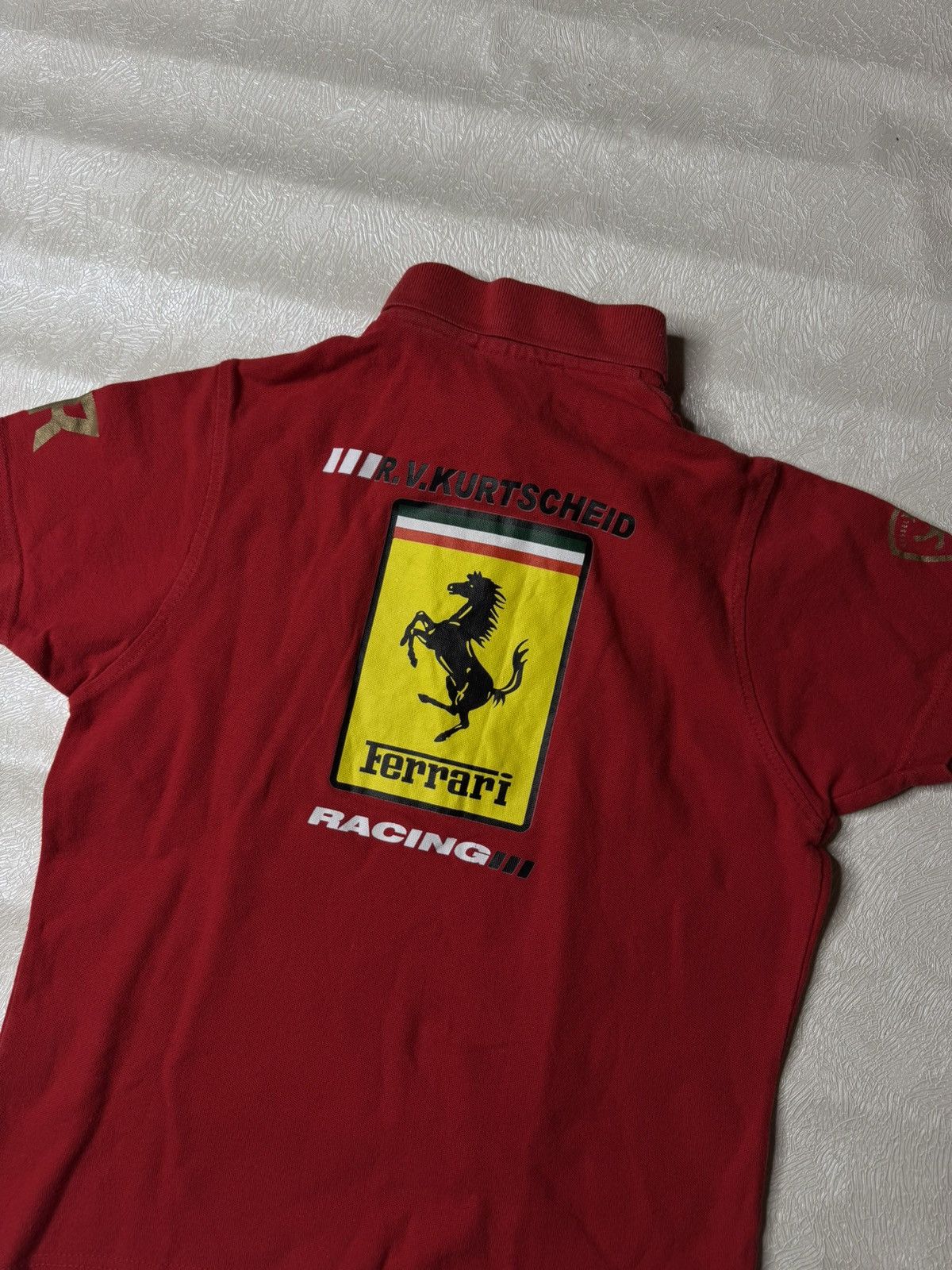 Bentley × Ferrari × Rolex Ferrari Polo T-Shirt Bogner Rolex Bentley Luxury Style Size S / US 4 / IT 40 - 4 Thumbnail