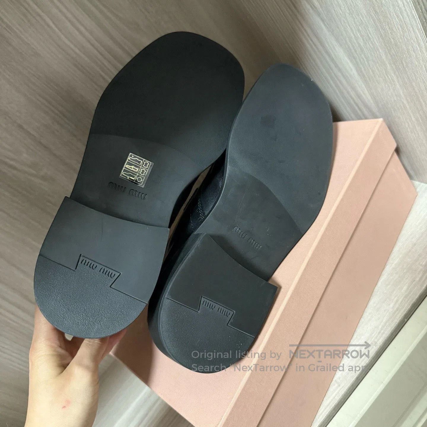 Miu Miu Miu Miu Retro Loafers Size 37.5. Size US 6.5 / IT 36.5 - 4 Thumbnail