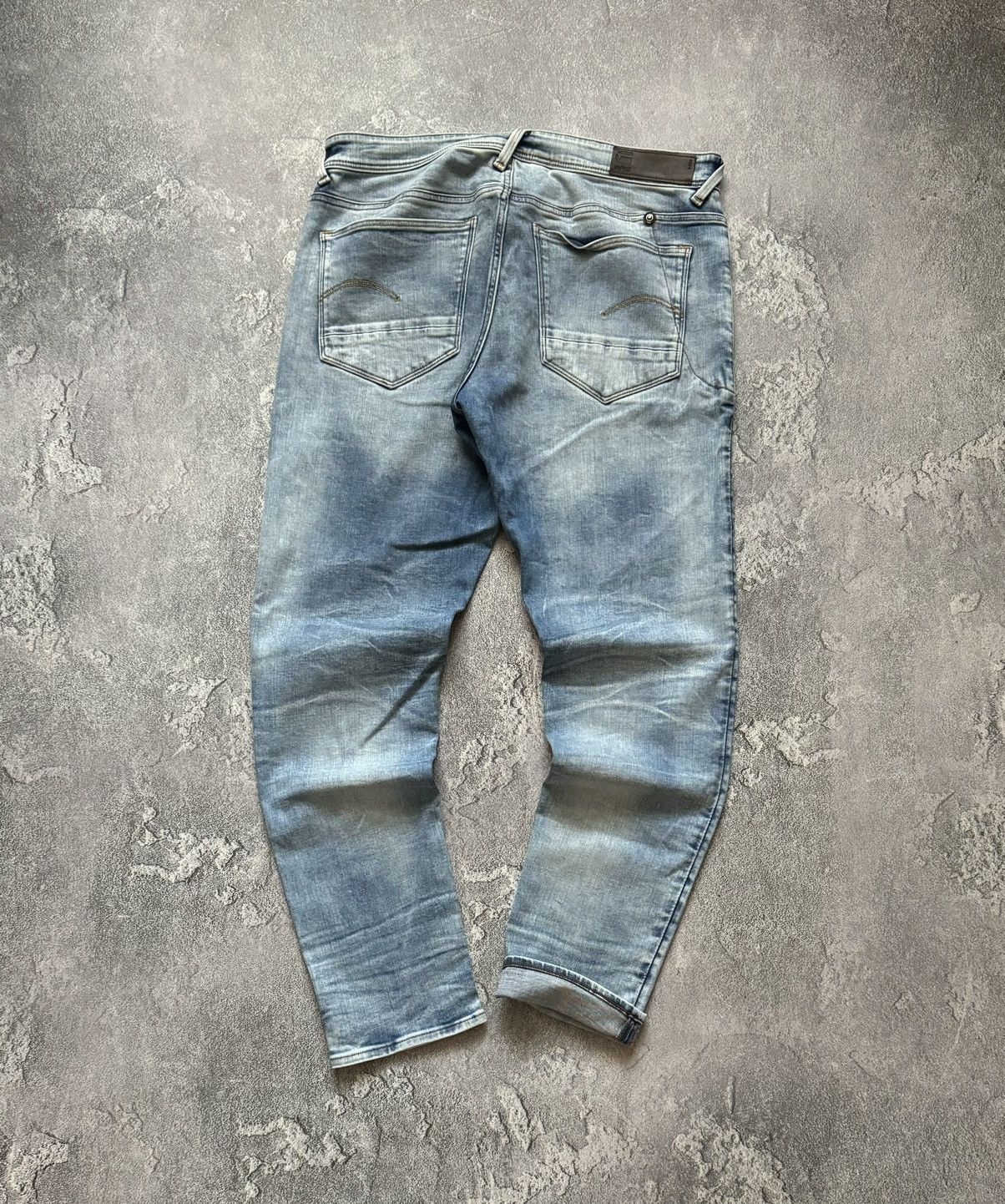 G-Star × Vintage G star raw 36/34 G-bleid slim denim pant trouser Jean chino Size US 36 / EU 52 - 1 Thumbnail