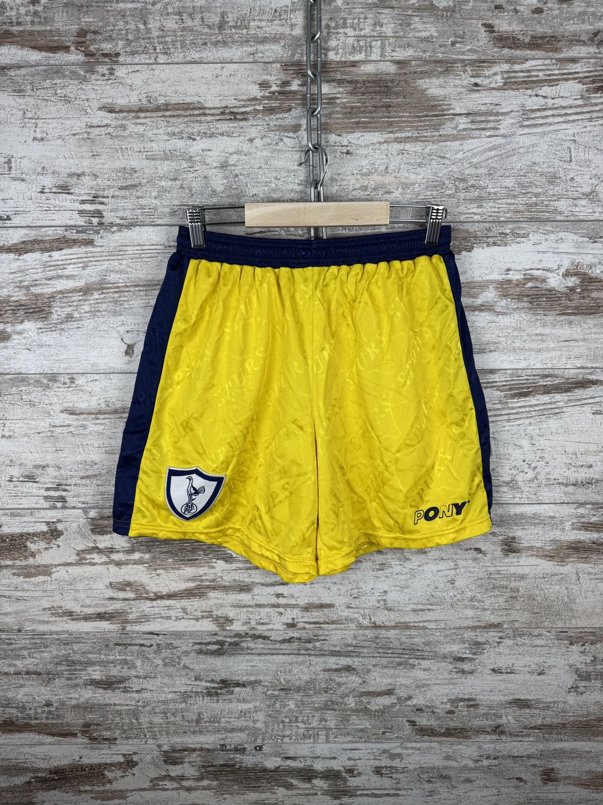PONY Mens Vintage PONY Tottenham Hotspur FC shorts soccer size L Size US 34 / EU 50 - 2 Thumbnail