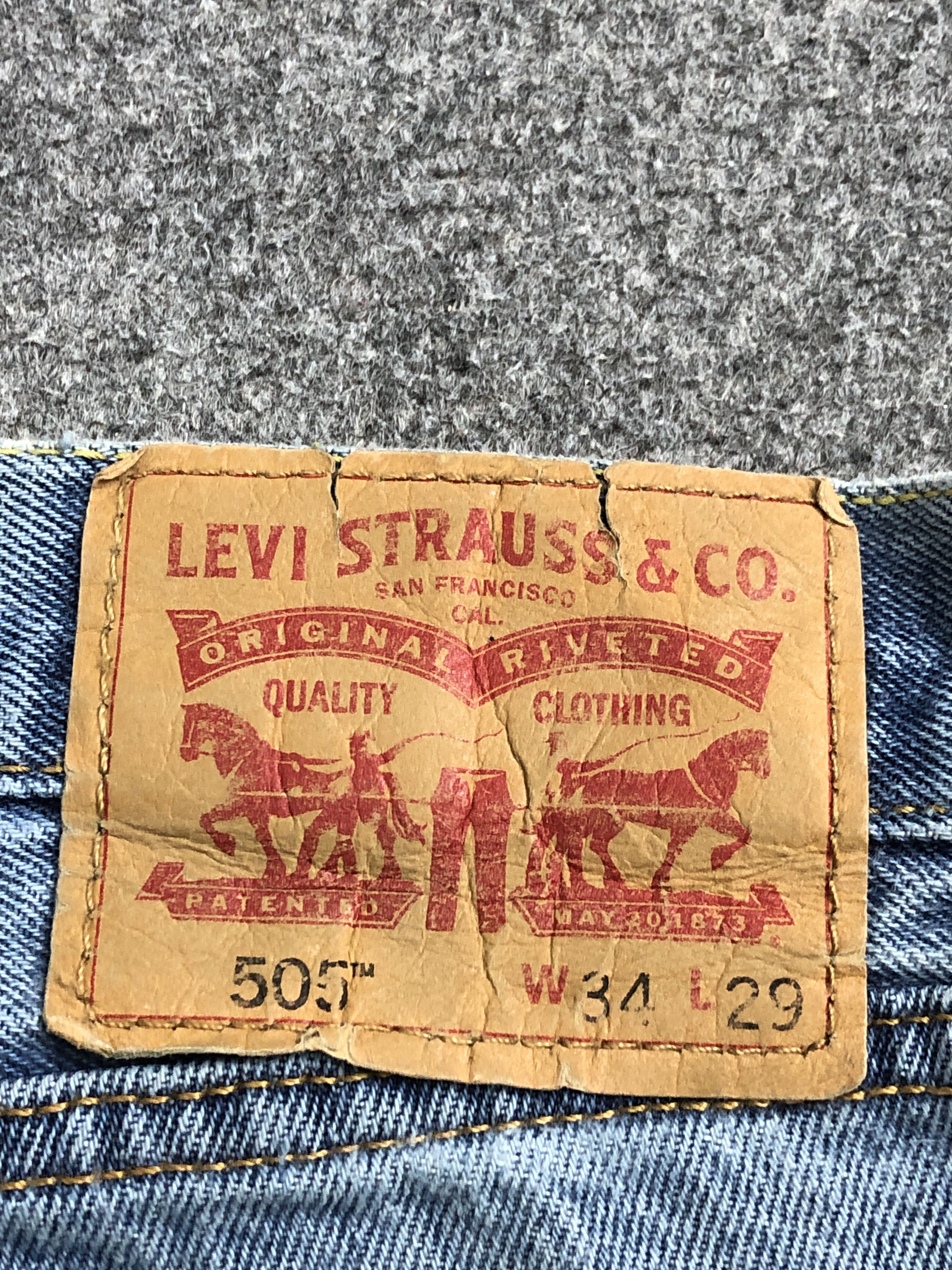 Levi's × Vintage Lightwash Vintage Levis 505 Jeans DP2456 Size US 33 - 5 Thumbnail