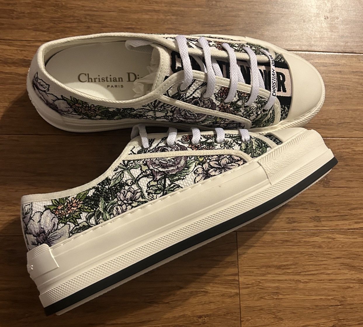 Dior Dior WALK'N'DIOR PLATFORM SNEAKER White Multicolor Size US 9 / IT 39 - 6 Thumbnail