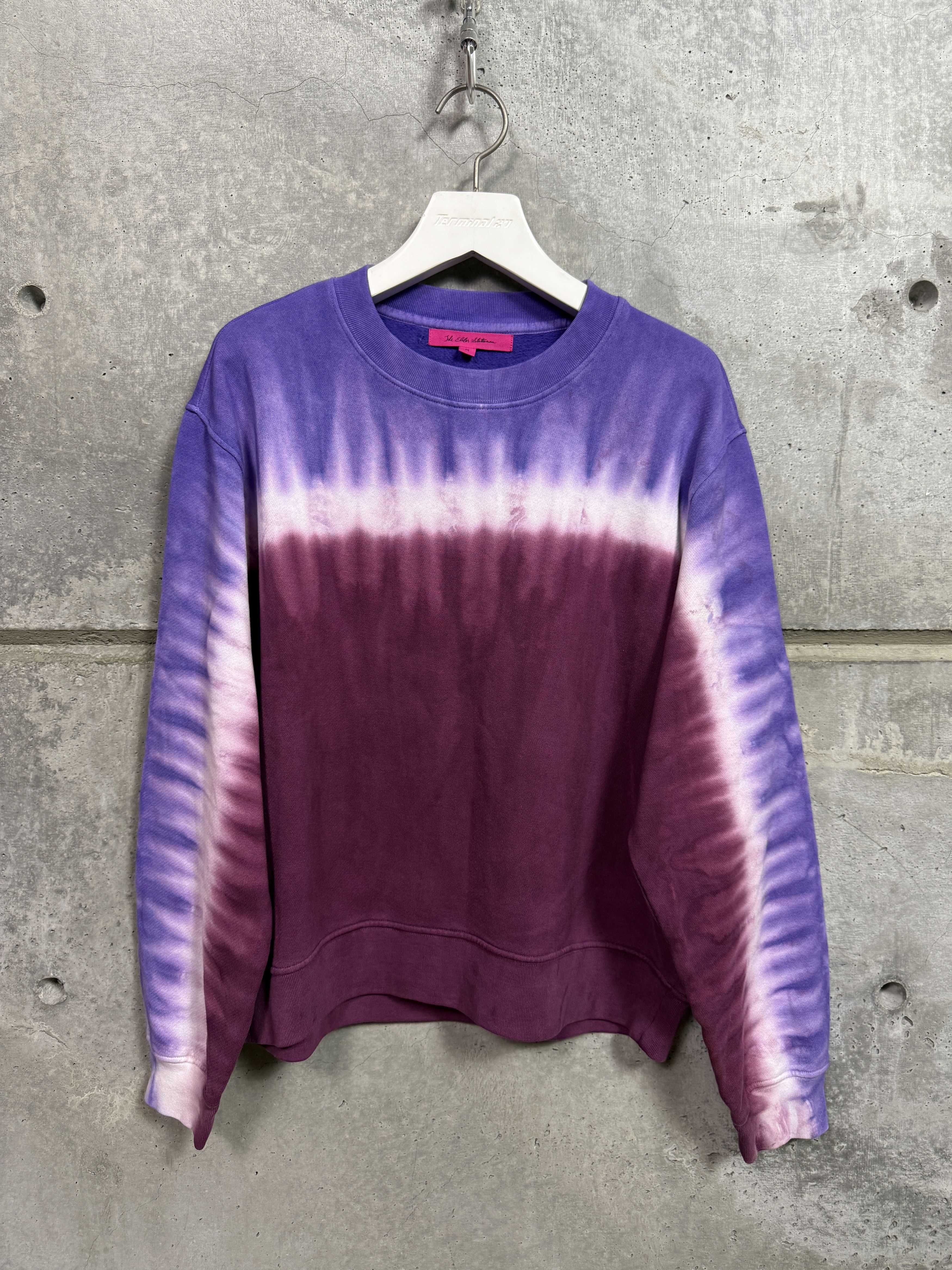 The Elder Statesman $570 The Elder Statesman Daybreak Daily Crewneck Sweater Size M / US 6-8 / IT 42-44 - 1 Thumbnail
