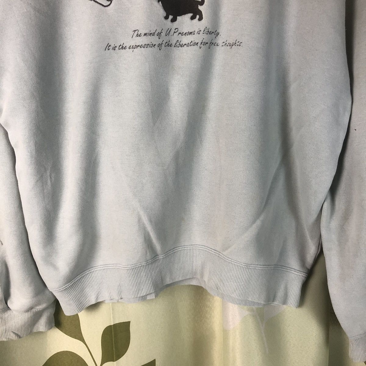 Renoma U.P Renoma vintage Mint Sweatshirt #7435 Size US L / EU 52-54 / 3 - 6 Thumbnail