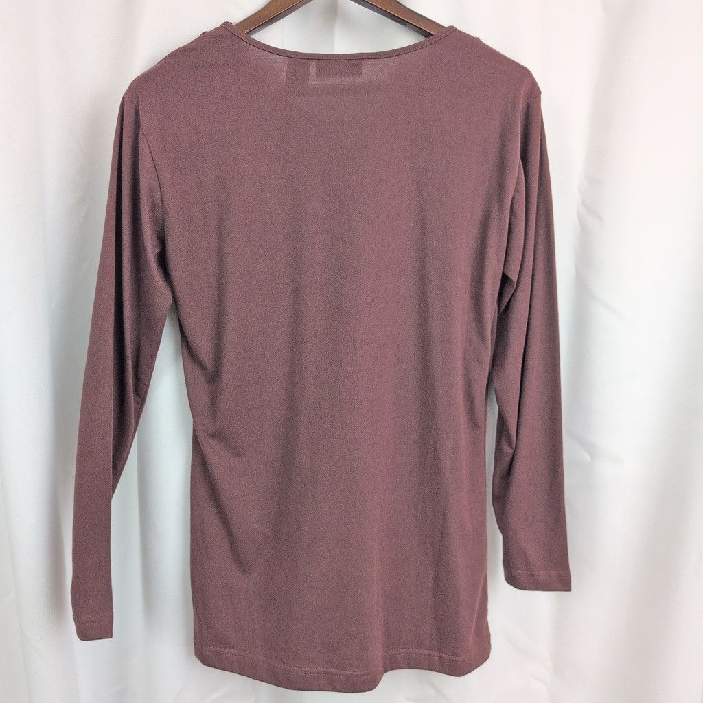 Vintage Deadstock Gitano Ladies' Brown Embroidered Top Medium Size M / US 6-8 / IT 42-44 - 5 Thumbnail