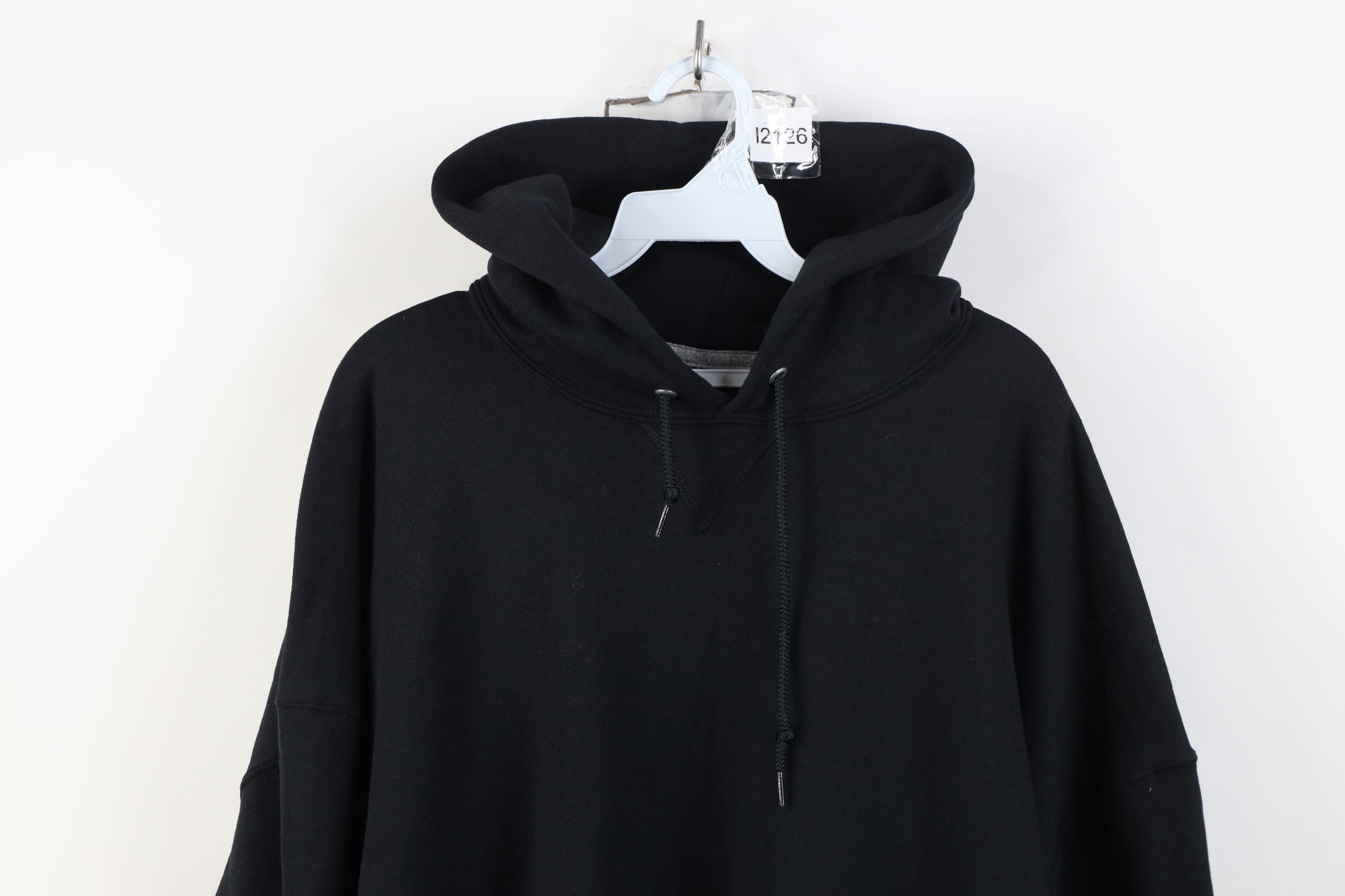Russell Athletic Vintage 90s Y2K Russell Athletic Hoodie Sweatshirt Black Size US XXL / EU 58 / 5 - 2 Thumbnail