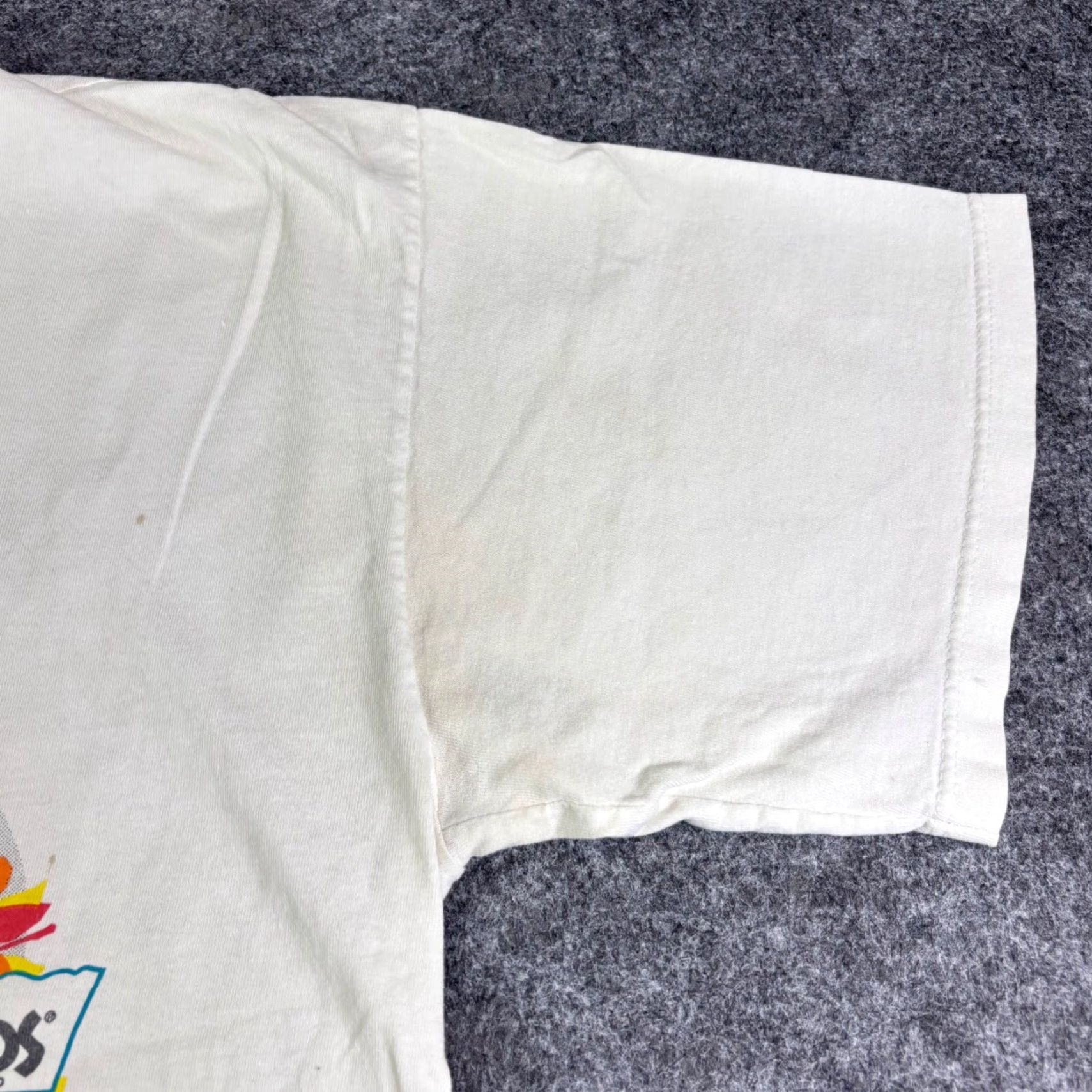 Penn VINTAGE 1997 Penn State Tostitos Fiesta Bowl Shirt XL Team Edition White USA Men's XL Graphic Tee Sportswear Size US XL / EU 56 / 4 - 6 Thumbnail
