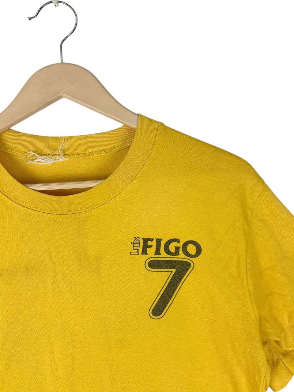 Vintage Vintage 90s Luis Figo, Portugese Striker No 7 Football Prmo Size US S / EU 44-46 / 1 - 5 Thumbnail