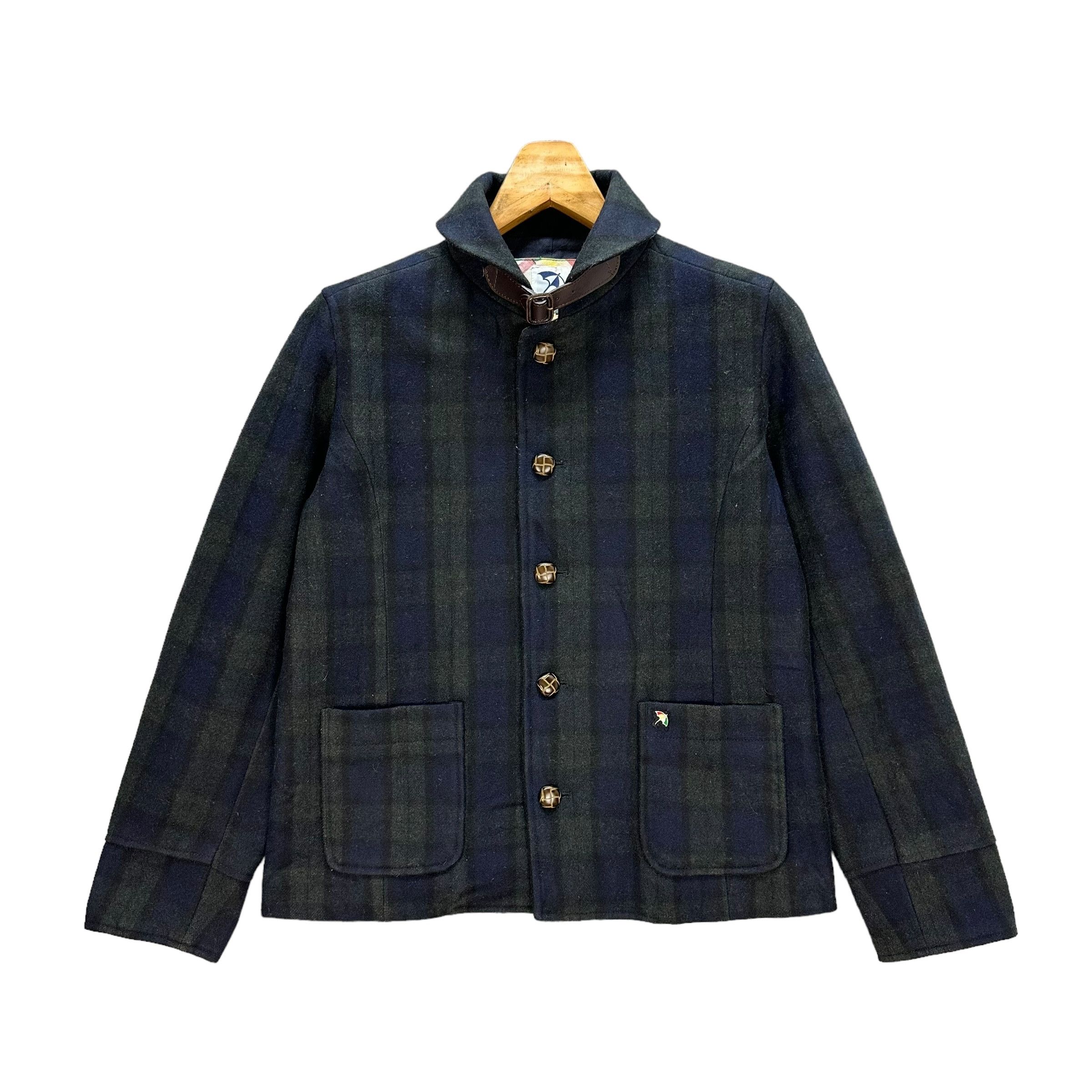Vintage Arnold Palmer Timeless Tartan Wool Jacket #A25-0561 Size US S / EU 44-46 / 1 - 1 Thumbnail