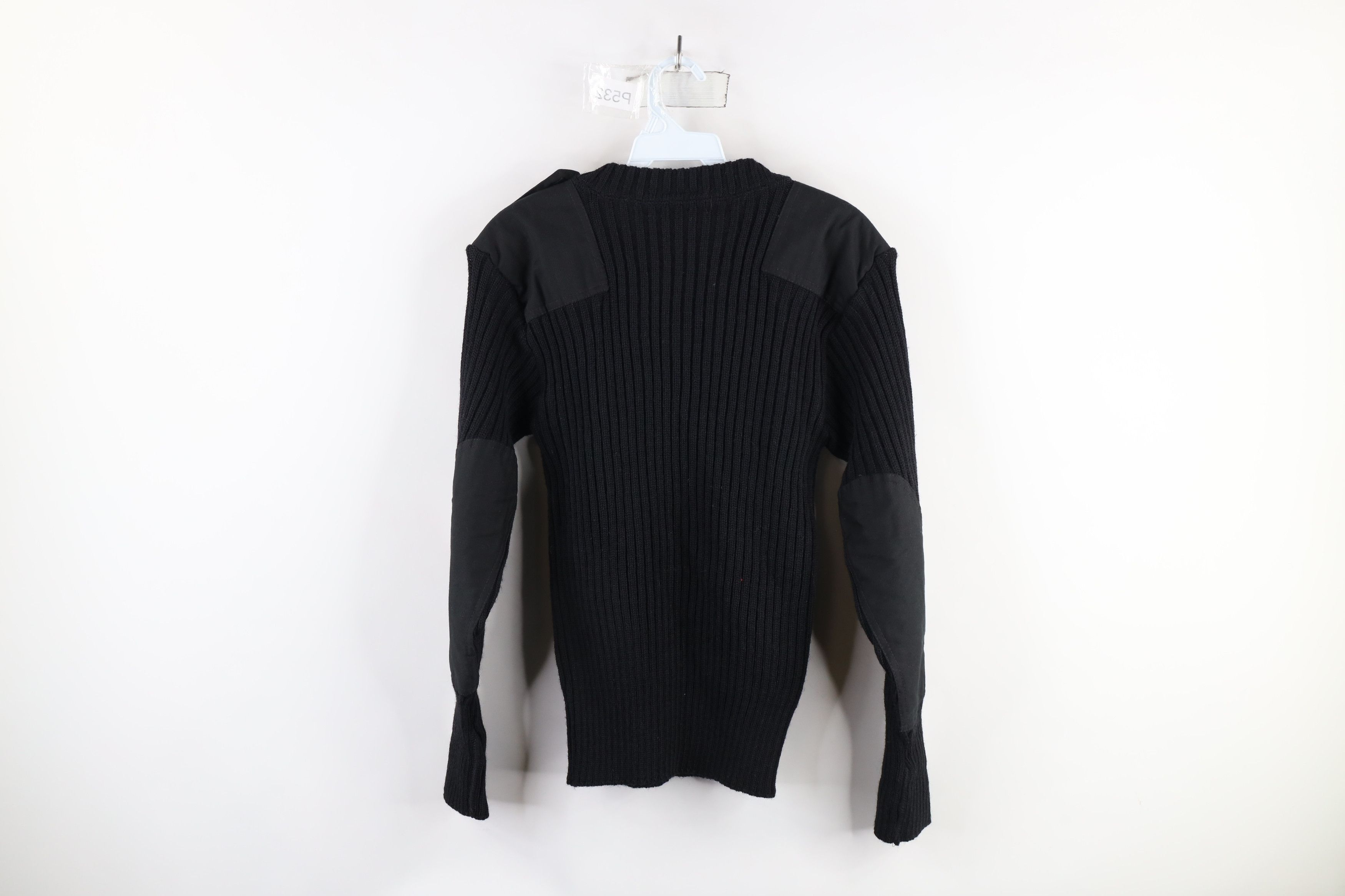 Vintage Vintage 90s Streetwear Ribbed Knit Military Commando Sweater Size US S / EU 44-46 / 1 - 11 Thumbnail