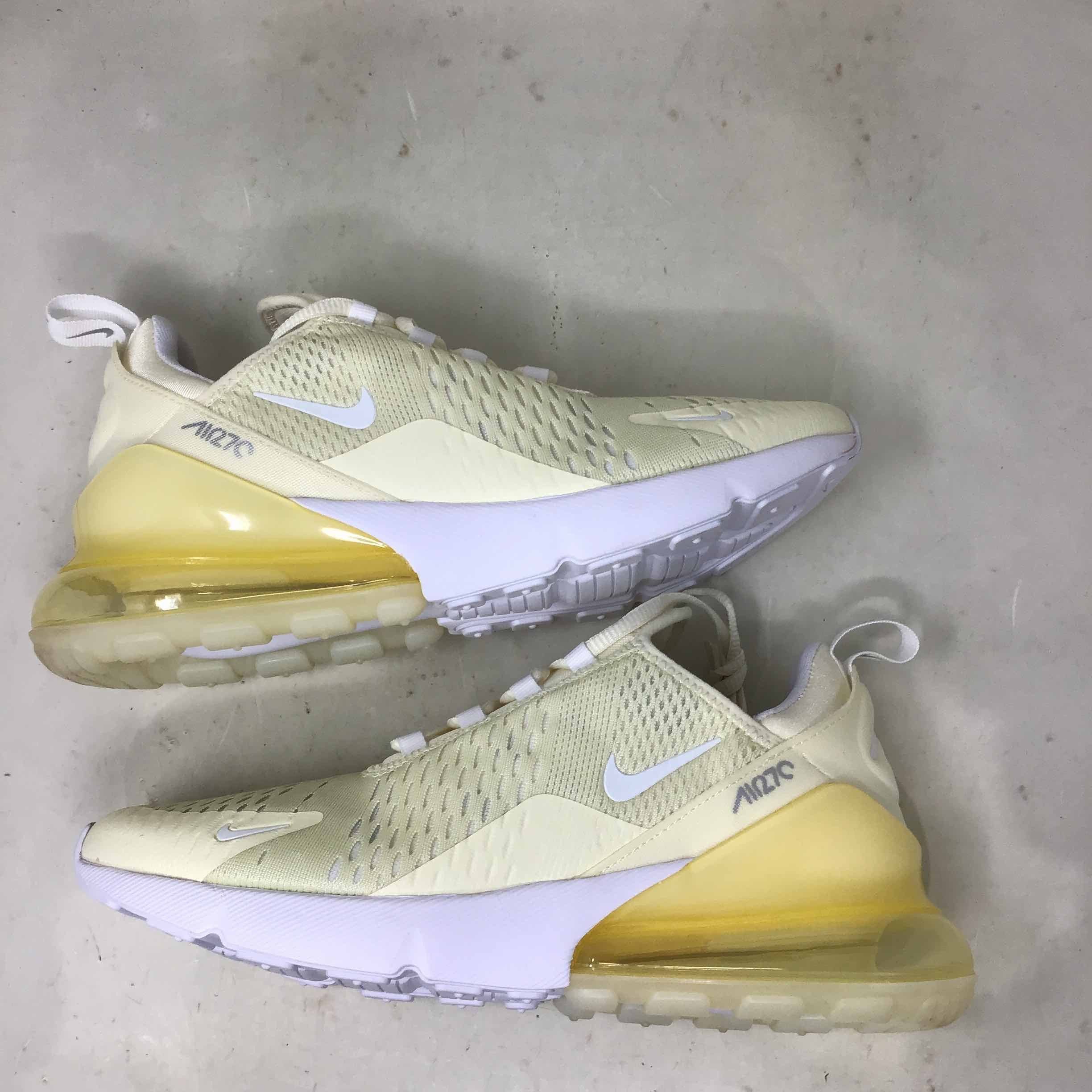 Coconut Milk Air Max 270 Yellow White Women's Nike Air Max 270