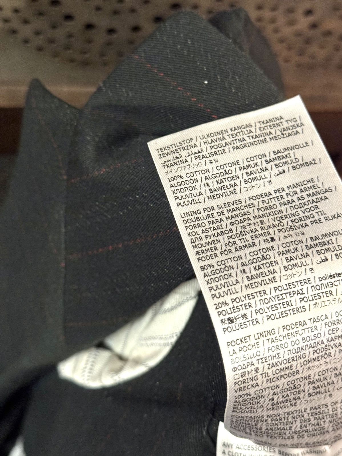 Maison Margiela margiela men runway 2024 printed tailored coat 46 os Size US S / EU 44-46 / 1 - 5 Thumbnail