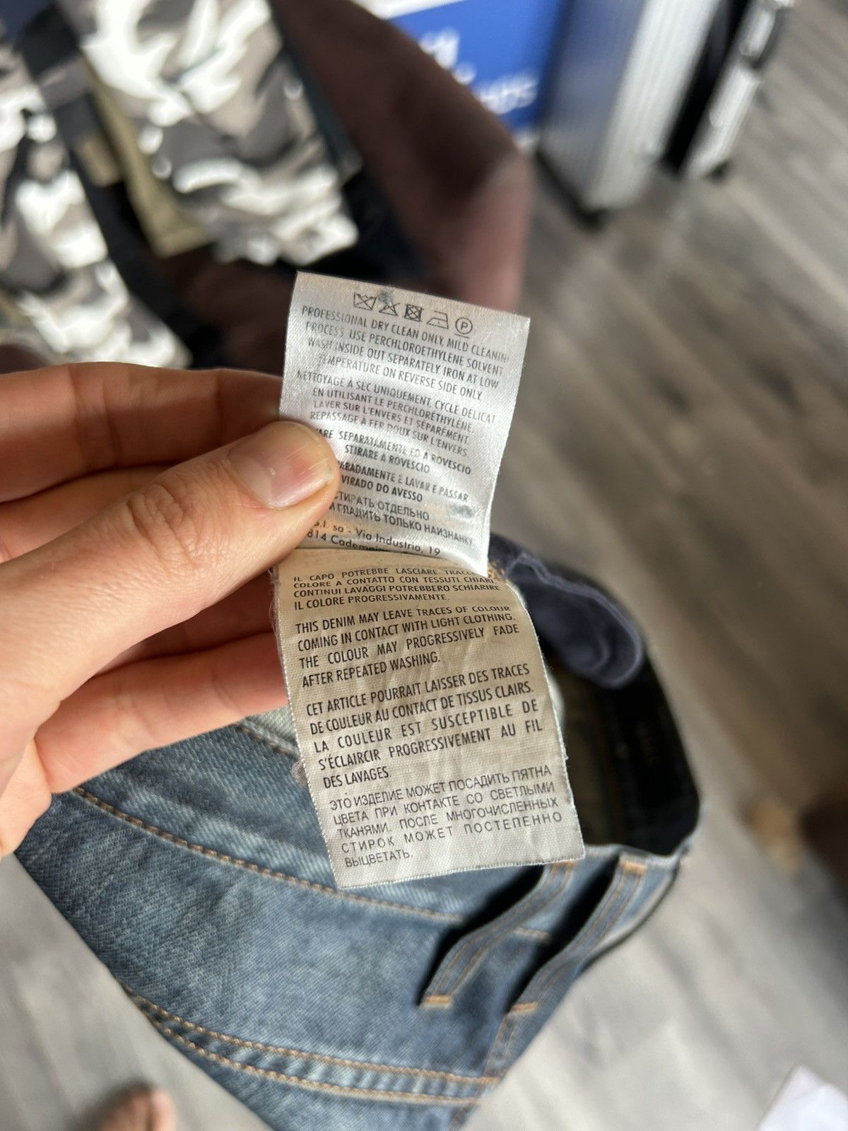 Gucci Gucci Blue Denim Jeans - Size 46 Size US 30 / EU 46 - 13 Thumbnail