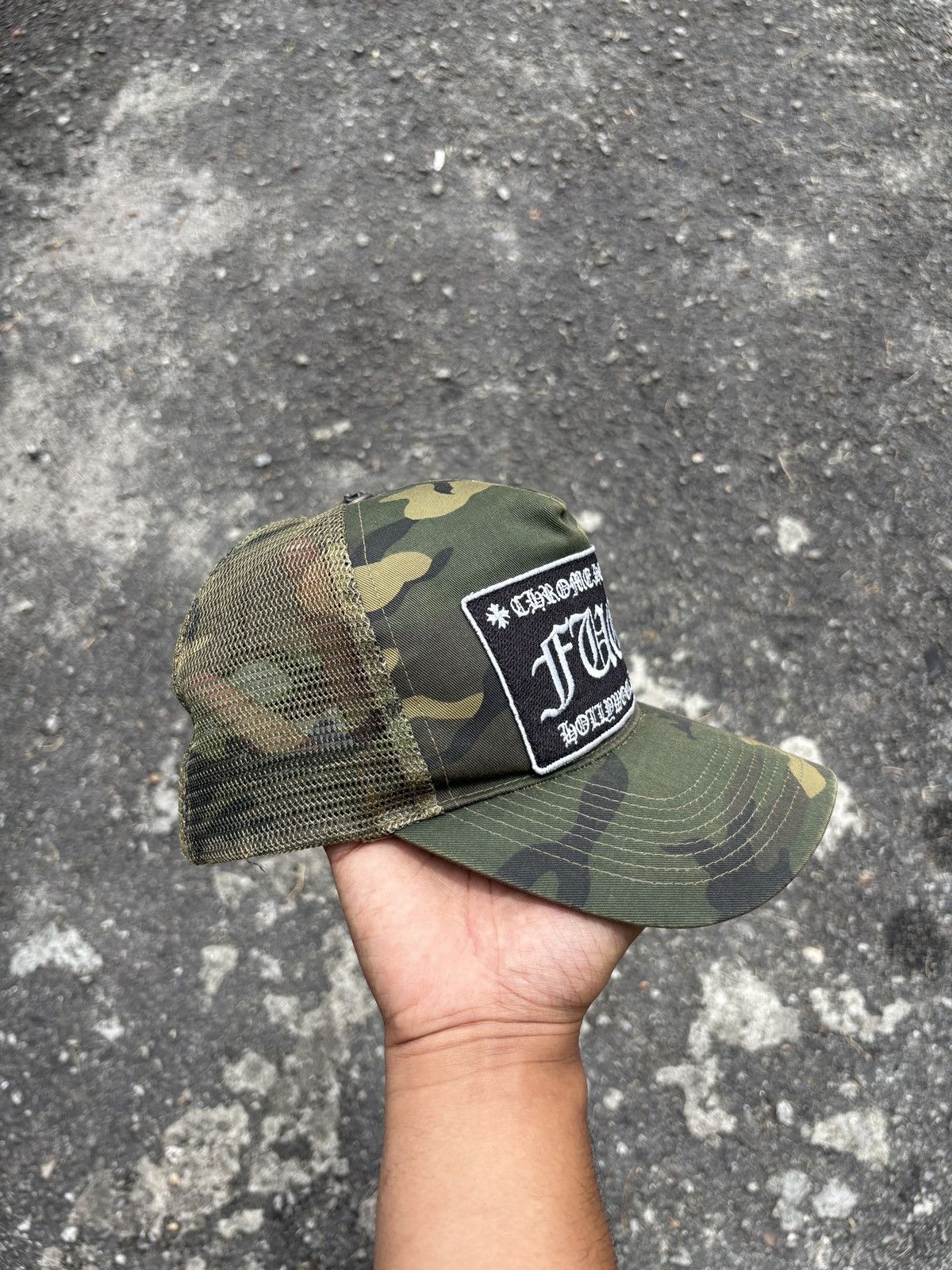 Chrome Hearts Chrome Hearts “Fuck” Camo Trucker by Otto Size ONE SIZE - 2 Thumbnail