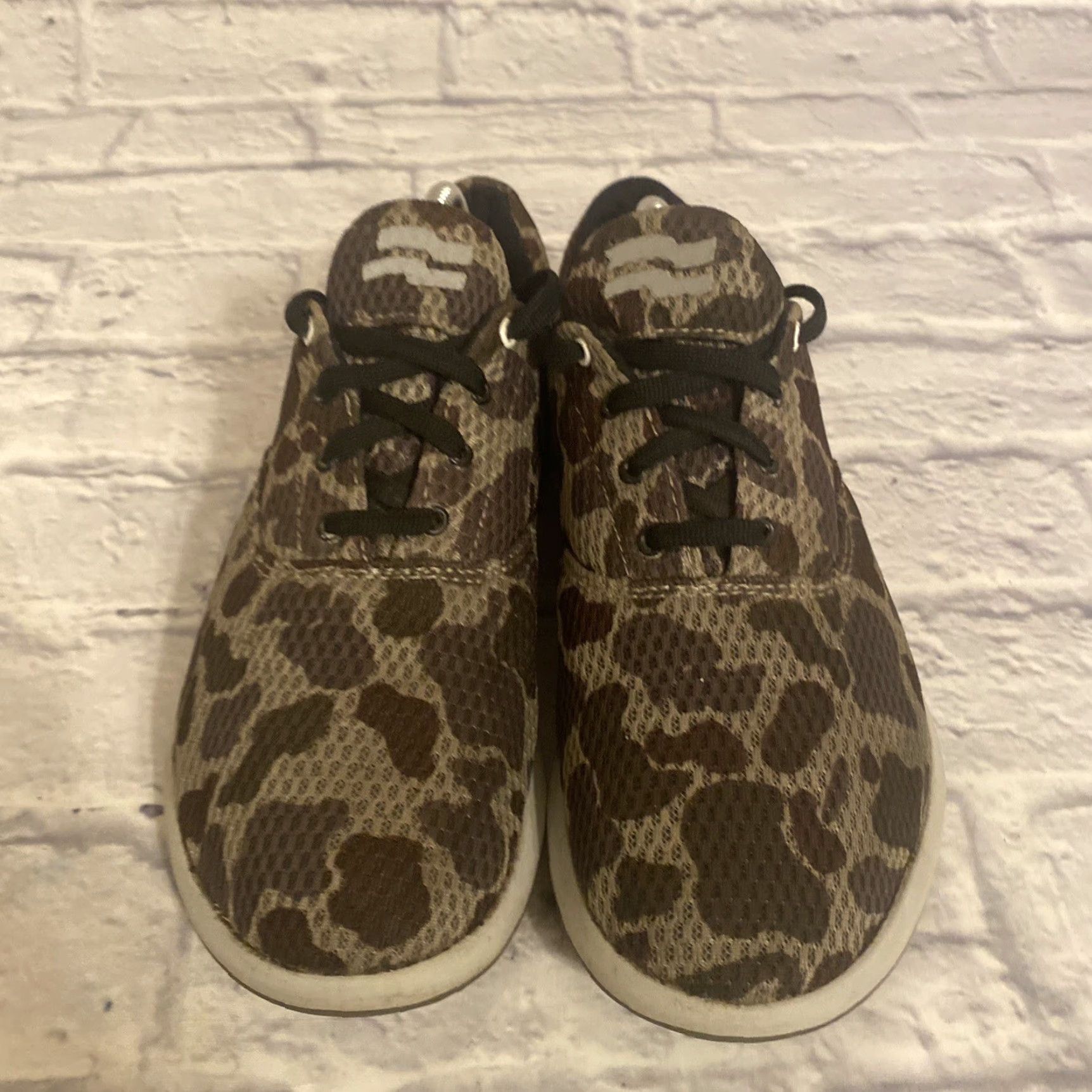 Vintage Strike Movement Chill Pill Transit - Camo Style Sneaker US 7.5 / Women 9 Brown Low Top Men Athletic Shoes Size US 7 / IT 37 - 7 Thumbnail