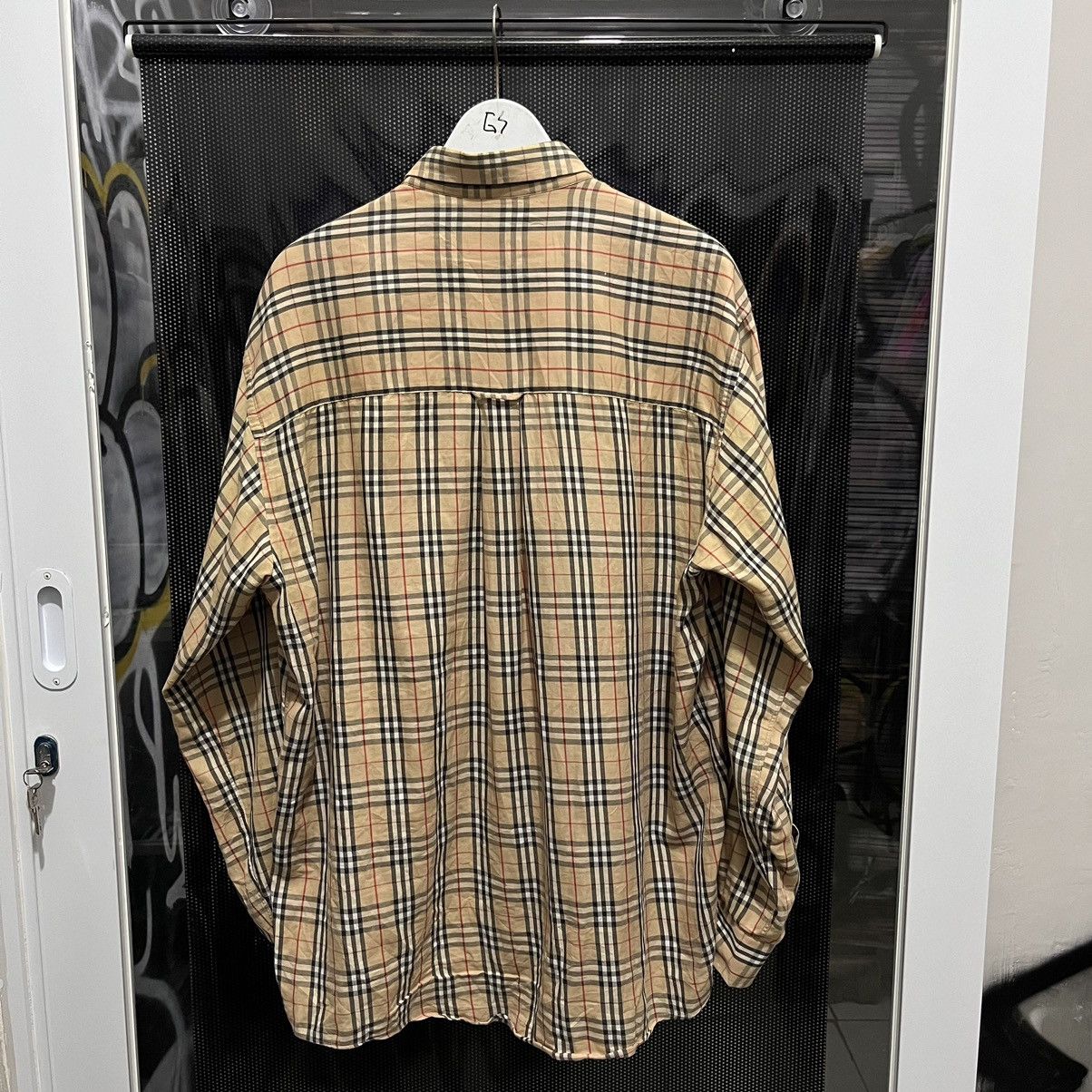 Burberry Vintage Burberry Prosum nova check longshirt Size US L / EU 52-54 / 3 - 4 Thumbnail