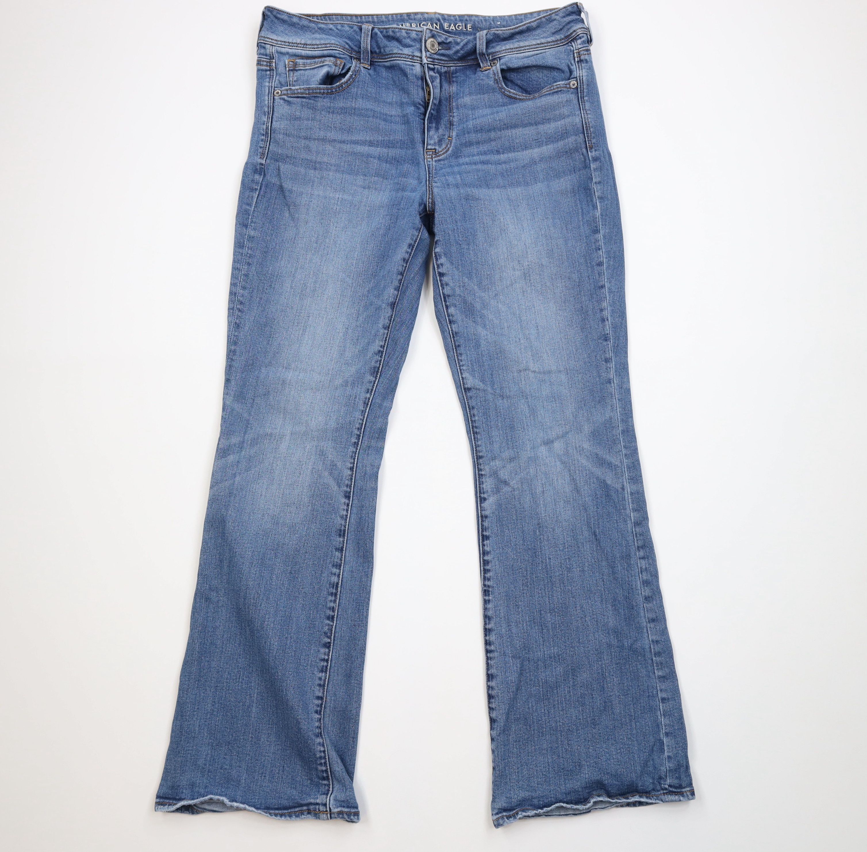 American Eagle Outfitters Vintage Y2K American Eagle Outfitters Kick Bootcut Jeans Size 36" / US 14 / IT 50 - 1 Thumbnail