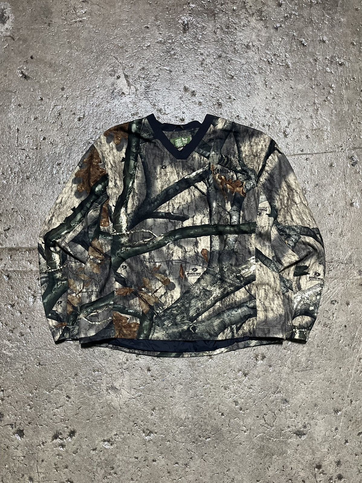 Image of Crazy Vintage Y2K Carhartt Style Camo Essential Pullover, Men's (Size 2XL)