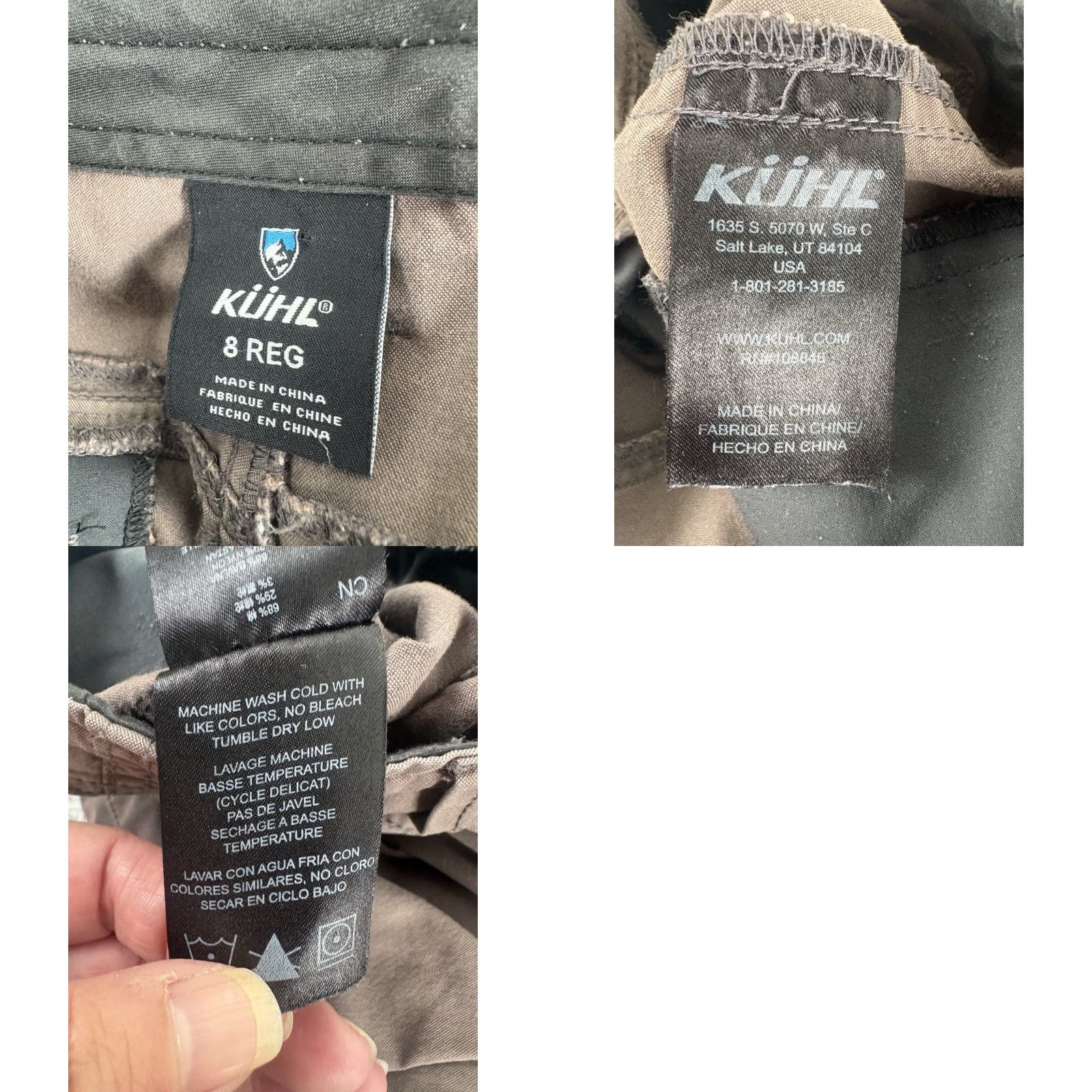 Vintage VINTAGE Kuhl Outdoors Pants Women Size 8 Softshell Cargo Pants Gray Outdoor Activewear Size 30" / US 8 / IT 44 - 8 Thumbnail