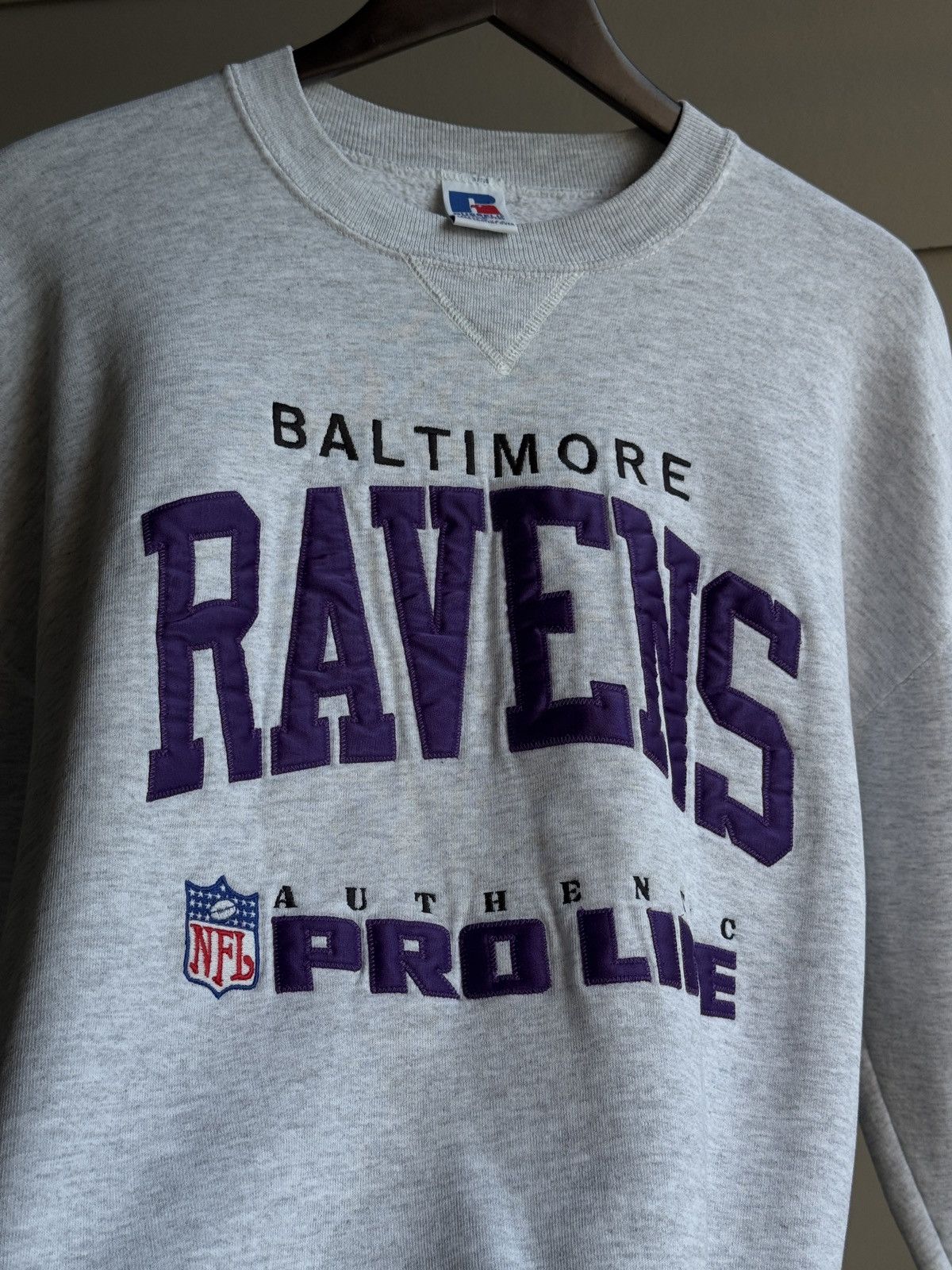 Russell Athletic Baltimore Ravens Russell Athletic Sweatshirt made in USA NFL Size US XL / EU 56 / 4 - 9 Thumbnail