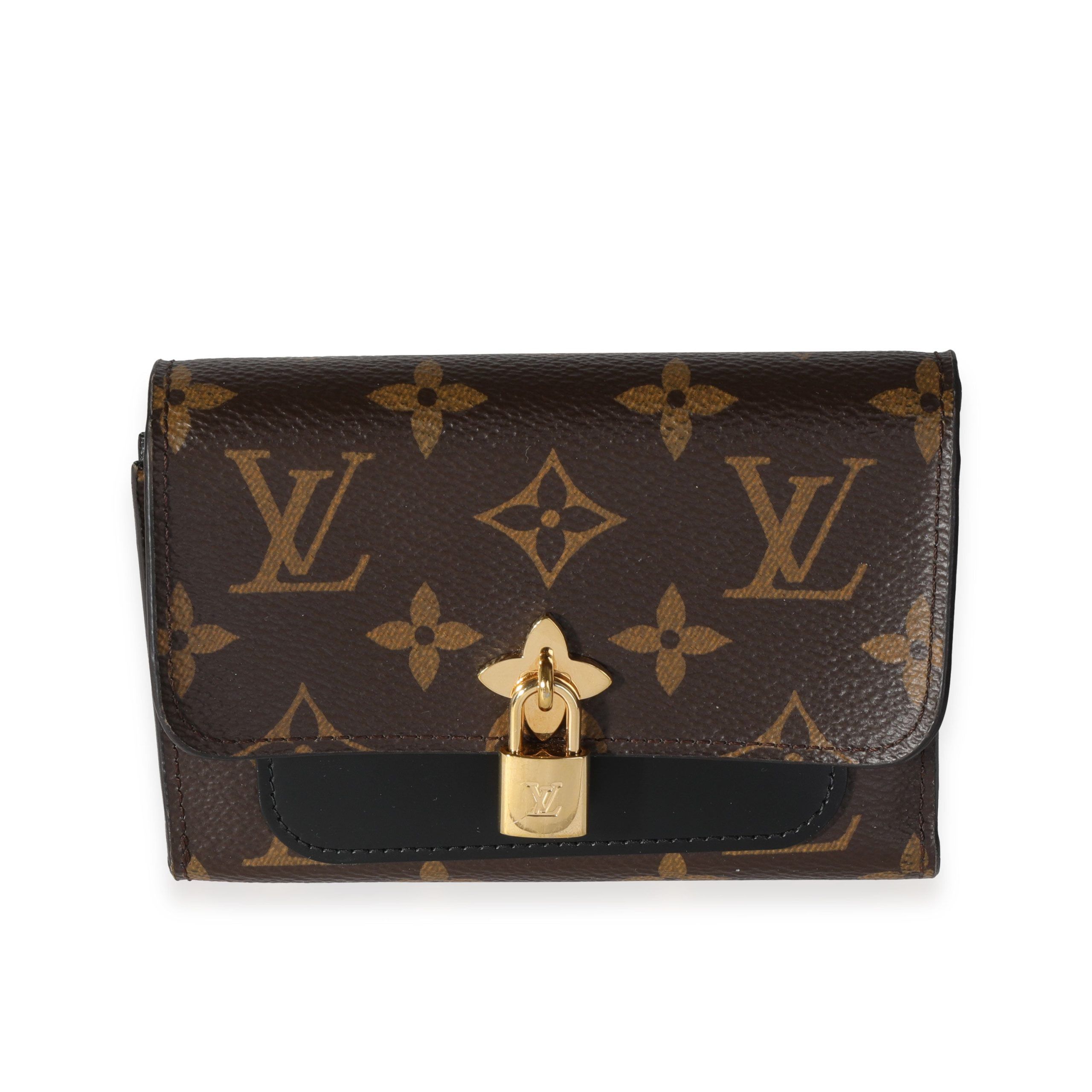 Louis Vuitton Louis Vuitton Monogram Canvas Flower Compact Wallet Size ONE SIZE - 1 Thumbnail