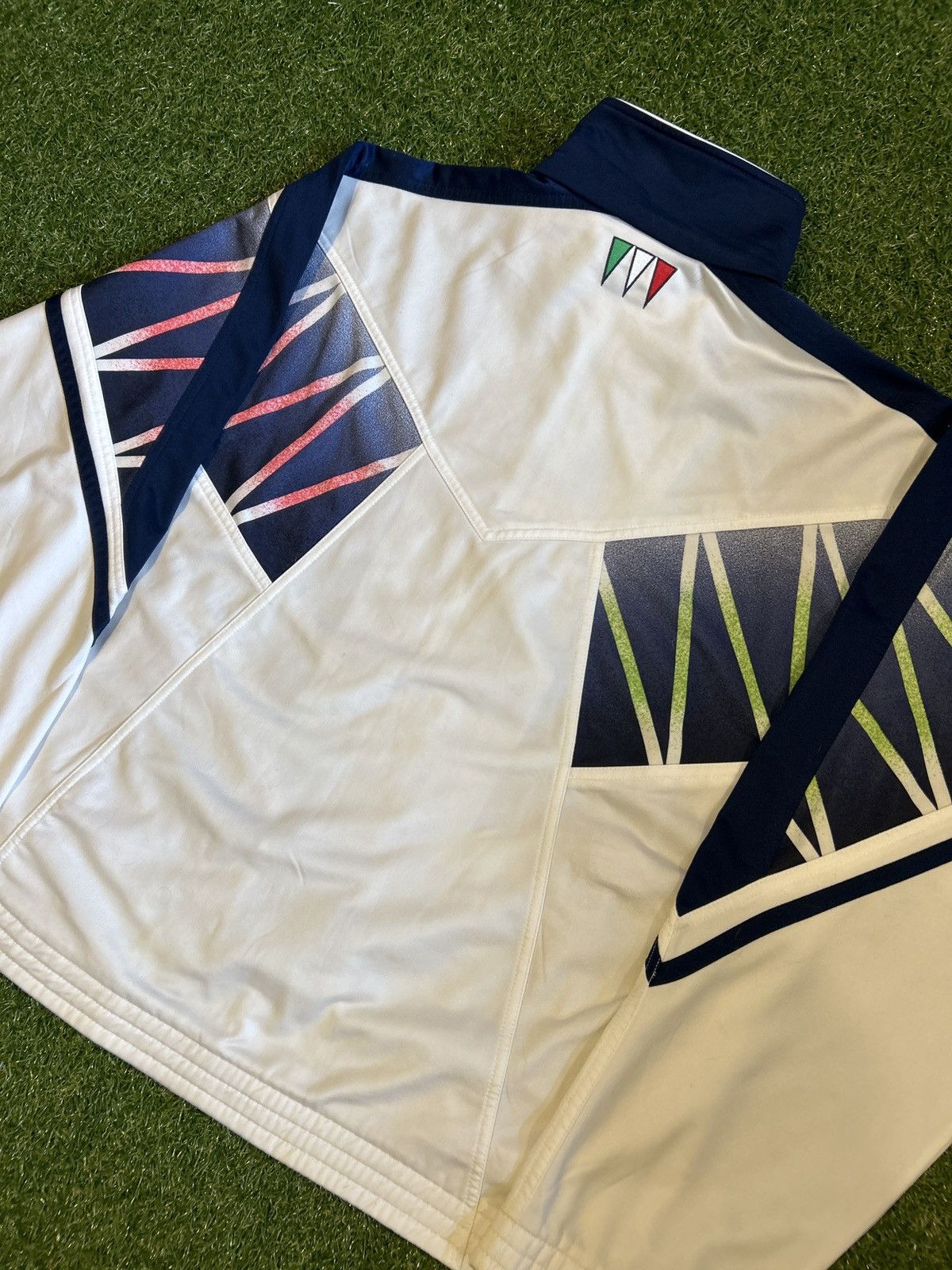 Diadora 94/95 Italy Pre-Match Jacket Size US XL / EU 56 / 4 - 4 Thumbnail