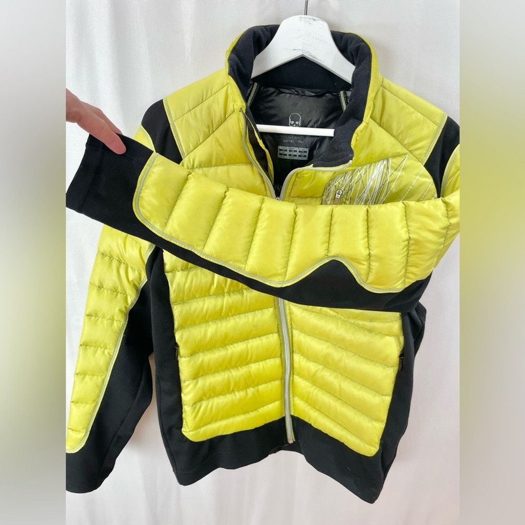 Lucien Pellat-Finet Lucien Pellat-Finet Bright Yellow Slim Fit Down Puffer- L Size US L / EU 52-54 / 3 - 5 Thumbnail